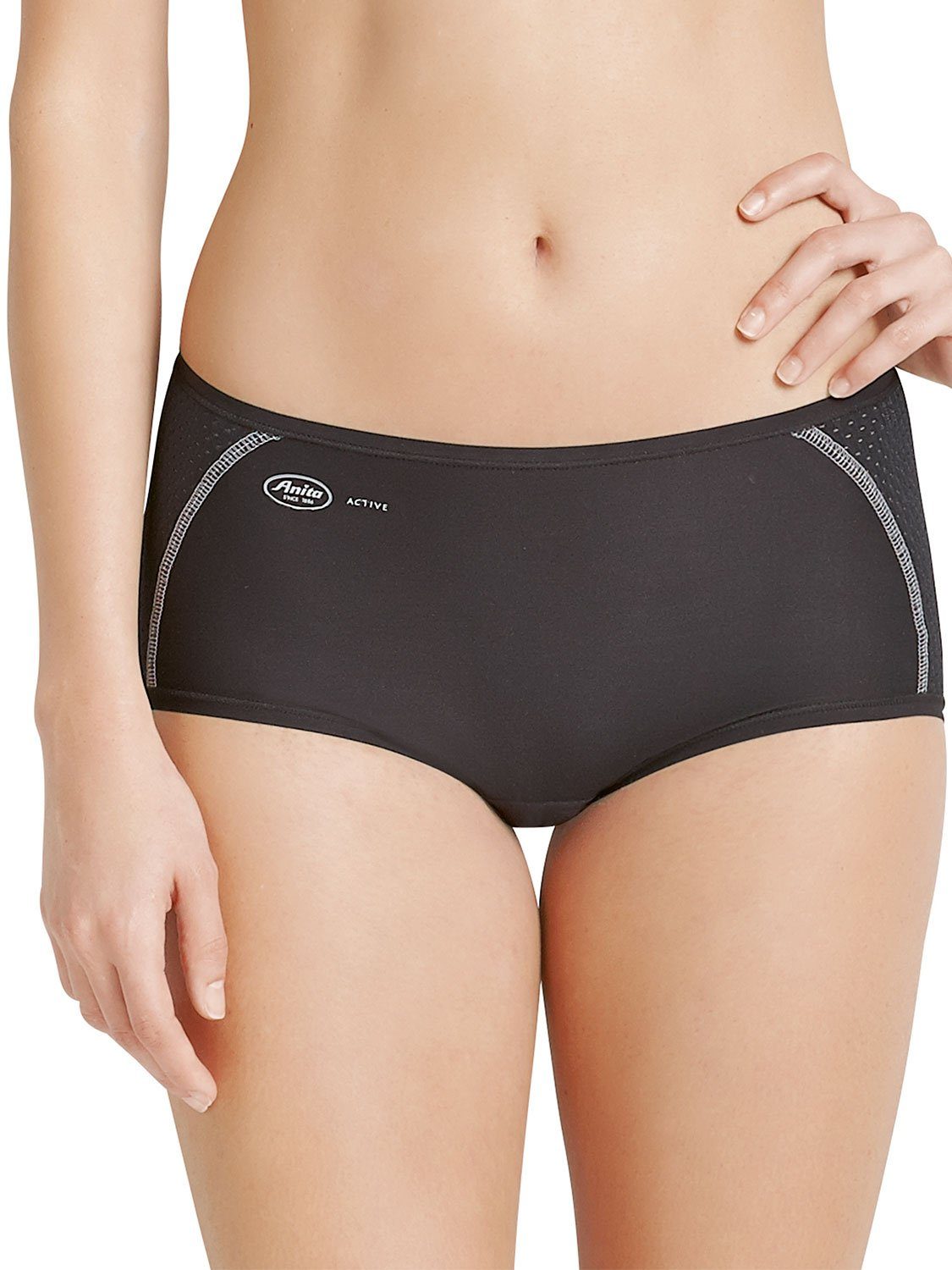 Anita Active Funktionsunterhose Sport Panty ANITA Sport-Panty (Stück, 1-St) Zwickel schwarz