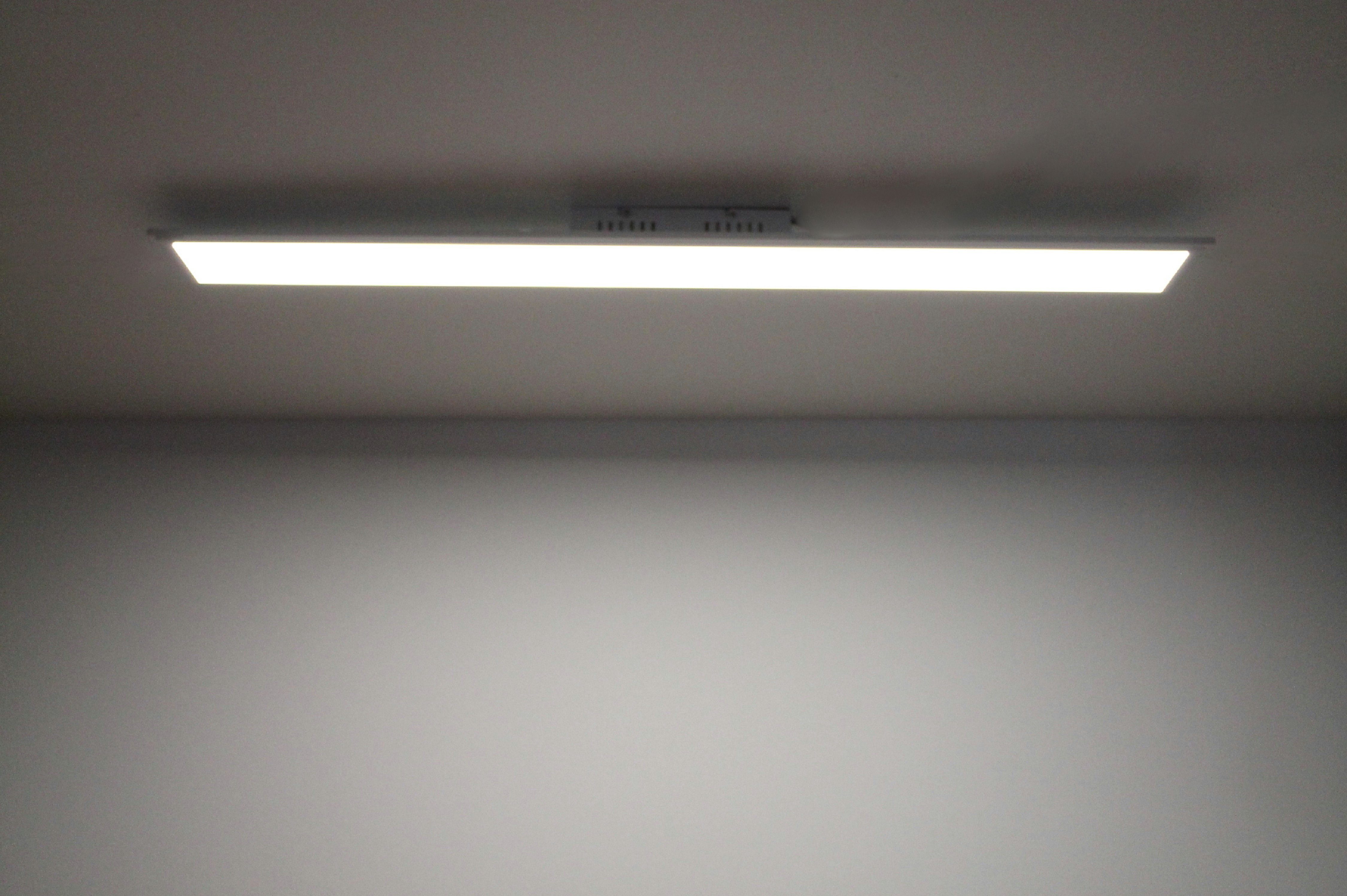 TRANGO LED Deckenleuchte, 3024-06TF LED Deckenleuchte in Weiß matt - 4-Stufen dimmbar *JOY* Deckenlampe 24 Watt LED Modul - 2500 Lumen - 4000K Neutralweiß – Wandlampe, Deckenleuchte-Panel, Wohnzimmer-Lampe, Deckenstrahler, Deckenpanel