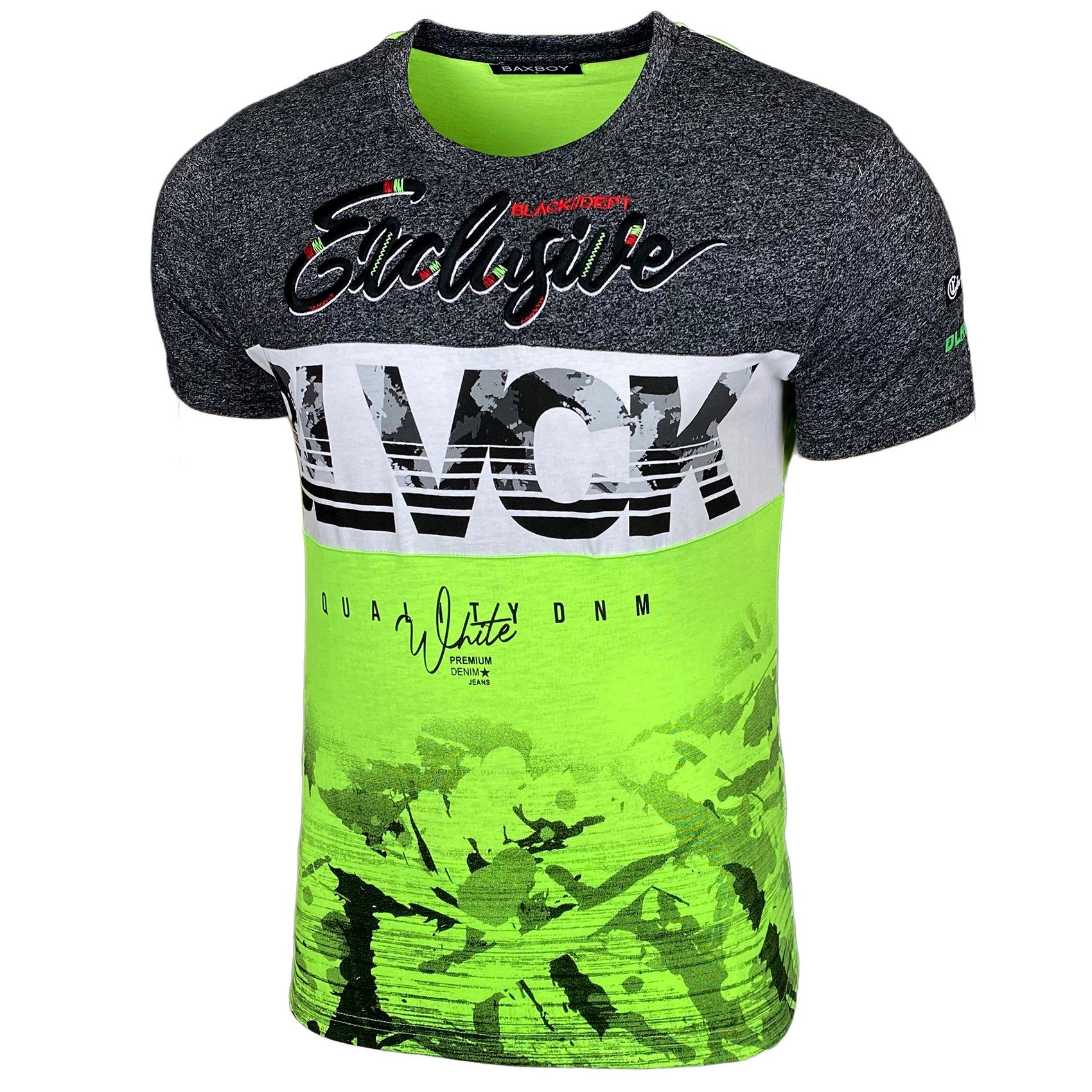 Baxboy T-Shirt Baxboy T-Shirt »EXCLUSIVE BLACK« günstig online kaufen