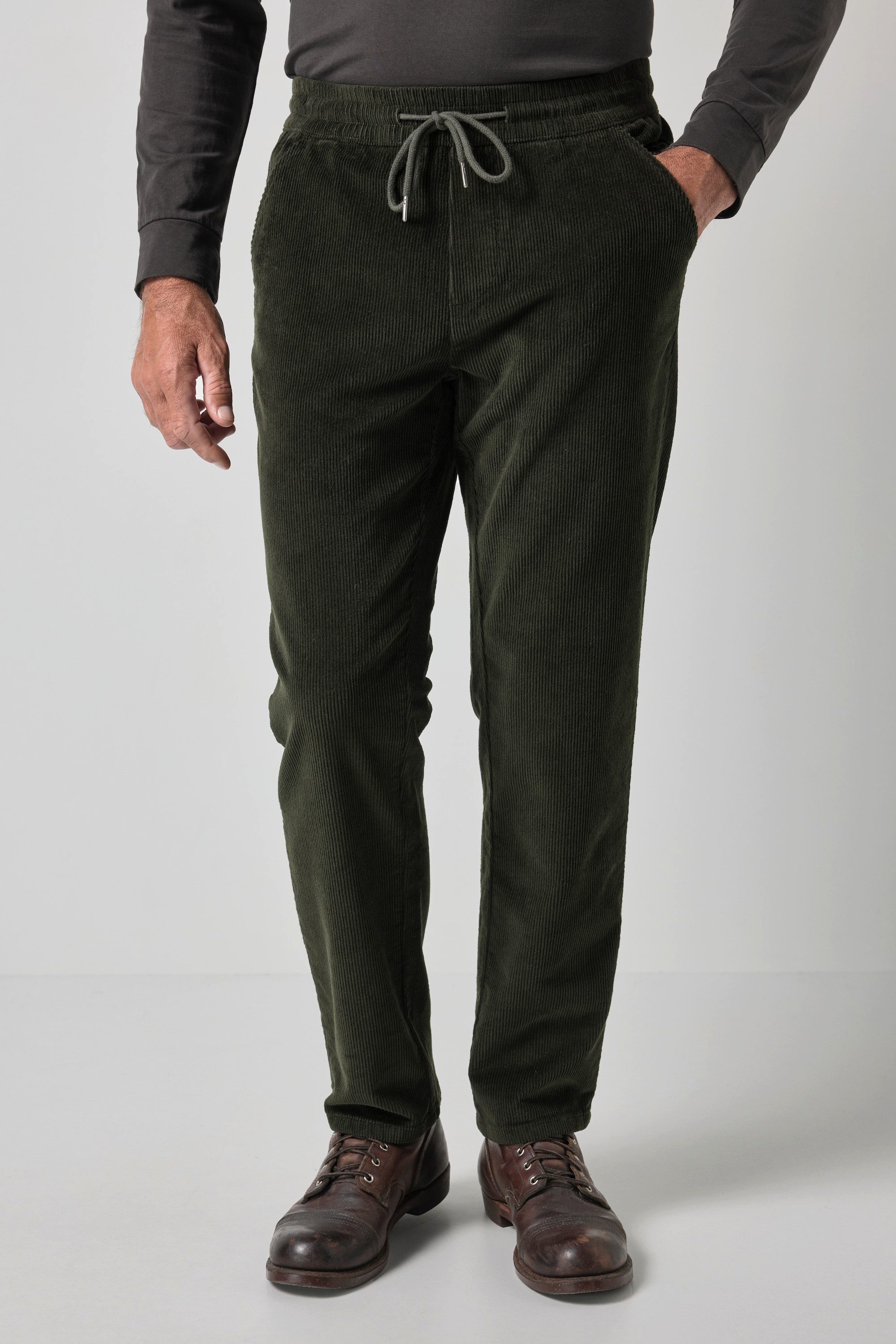 JP1880 Schlupfhose Cordhose Modern Fit Elastikbund