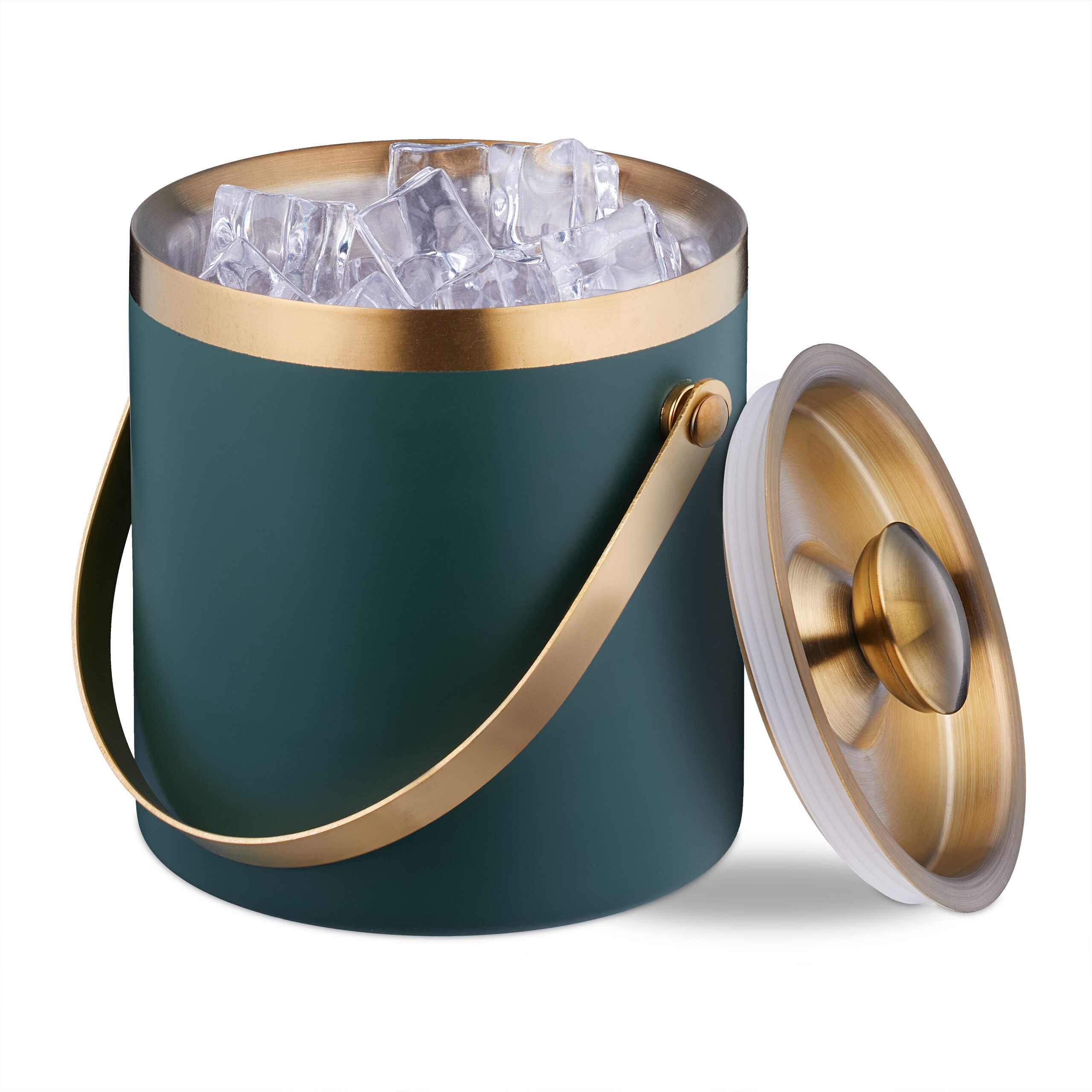 Eiseimer Eiswürfelbehälter mit Deckel