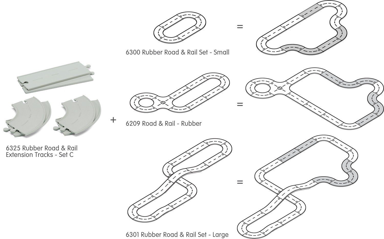 Plantoys Spielzeug-Auto Straßen und Schienen Erweiterung günstig online kaufen