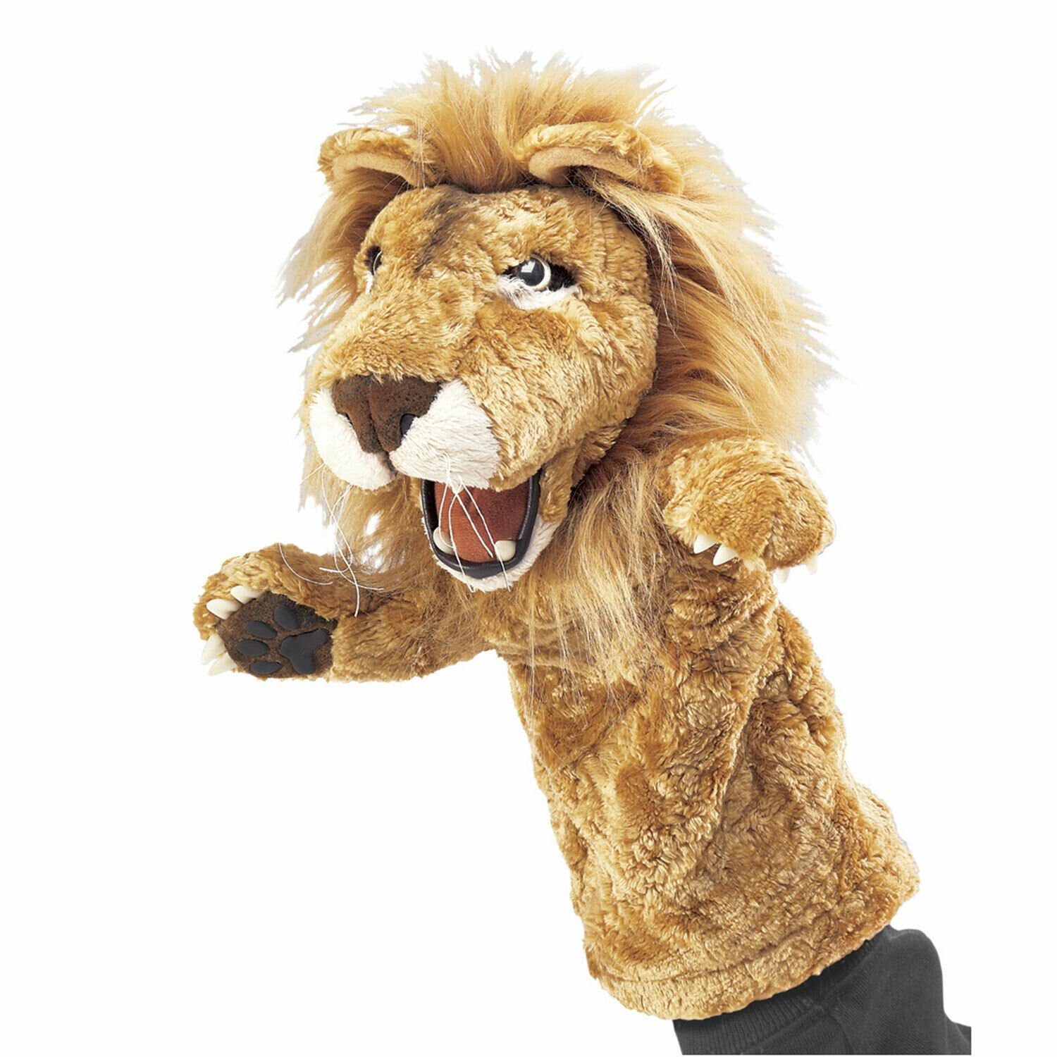 Handpuppe Folkmanis Handpuppe Löwe für die Puppenbühne 2562
