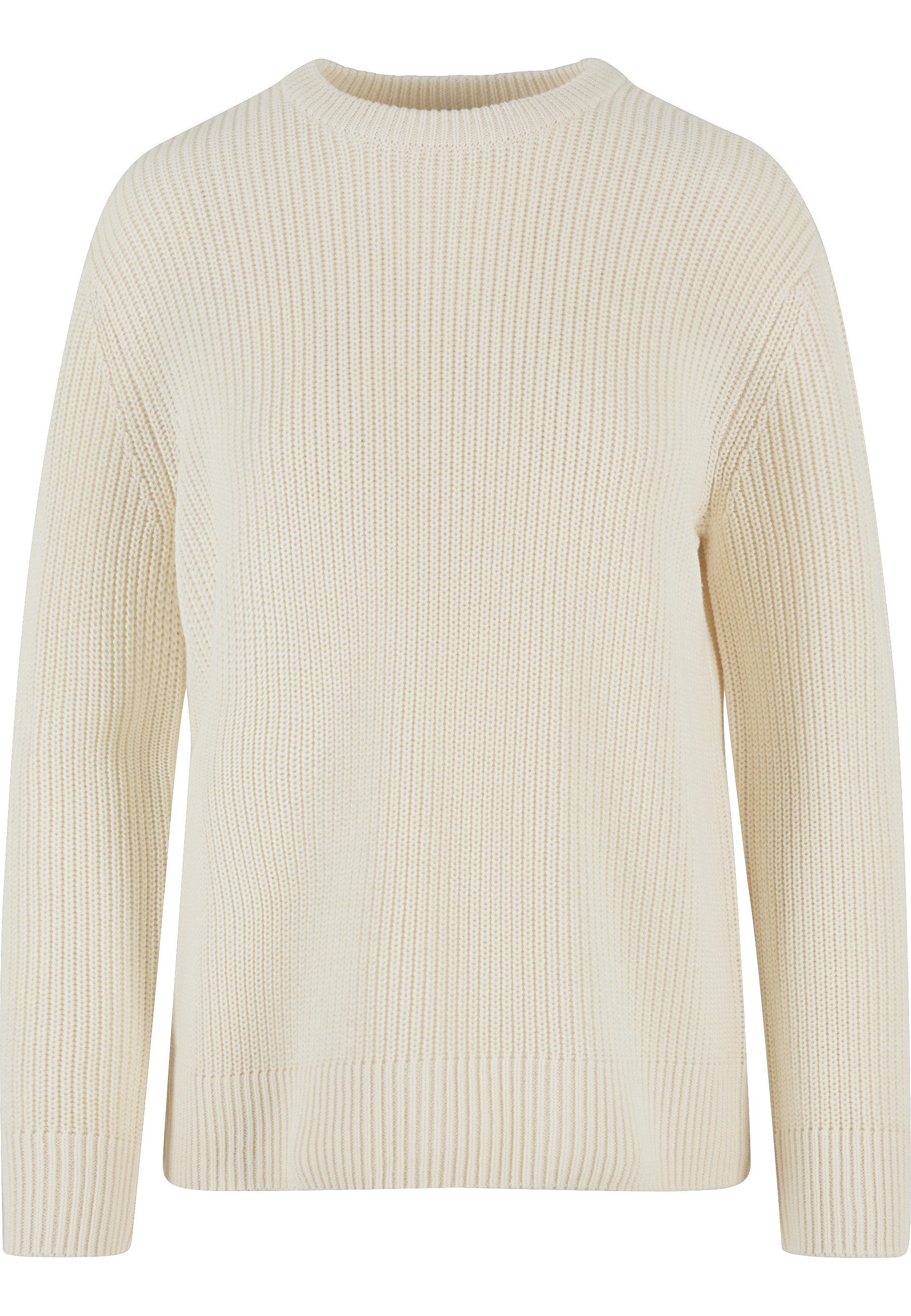 URBAN CLASSICS Fleecepullover Urban Classics Damen Ladies Rib Knit Sweater