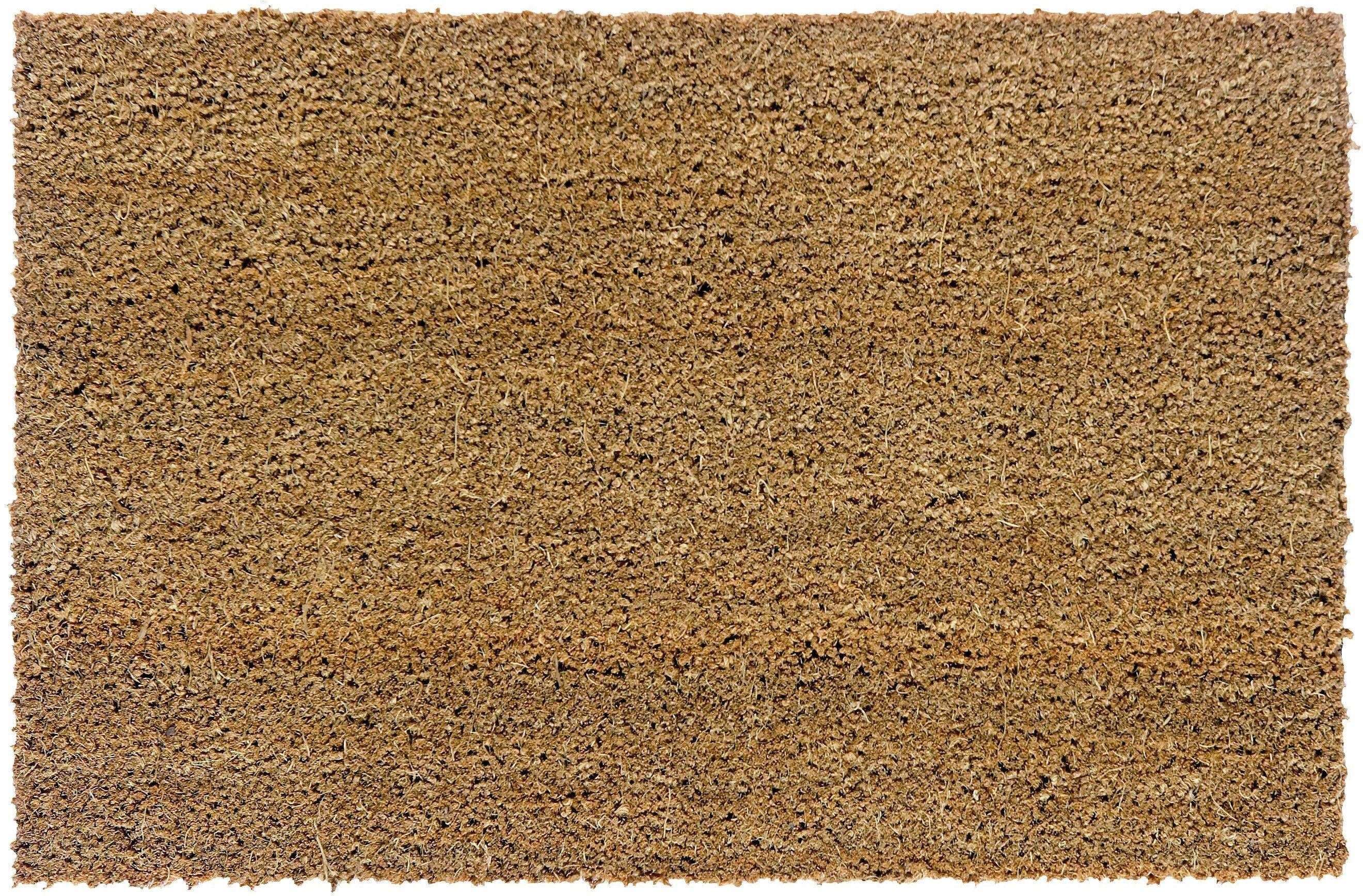 Fußmatte Kokosvelours 103, ASTRA, rechteckig, Höhe: 24 mm, Schmutzfangmatte, Kokosmatte, In -und Outdoor geeignet | Hochflor-Teppiche