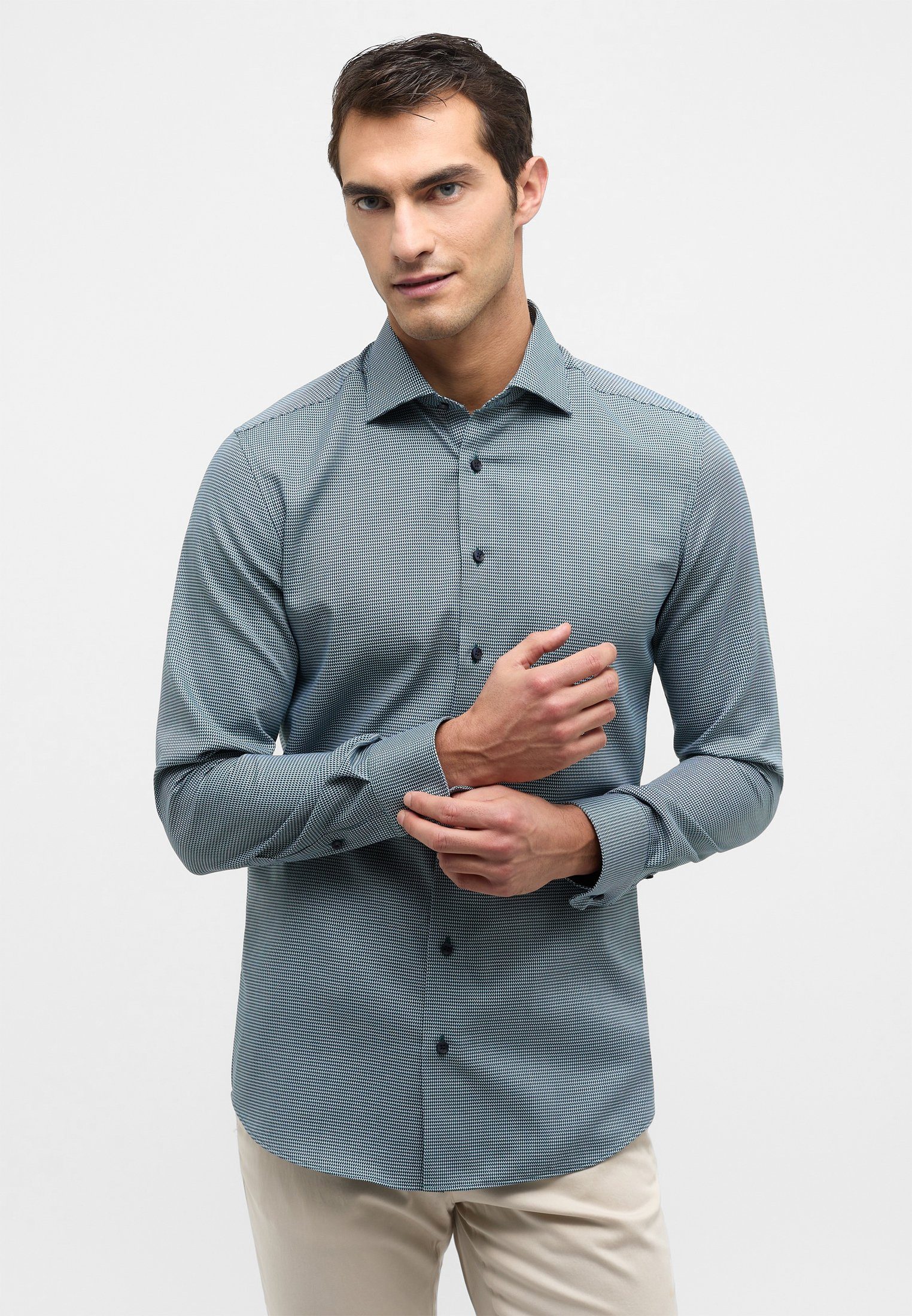 Eterna Langarmhemd SLIM FIT NON IRON günstig online kaufen