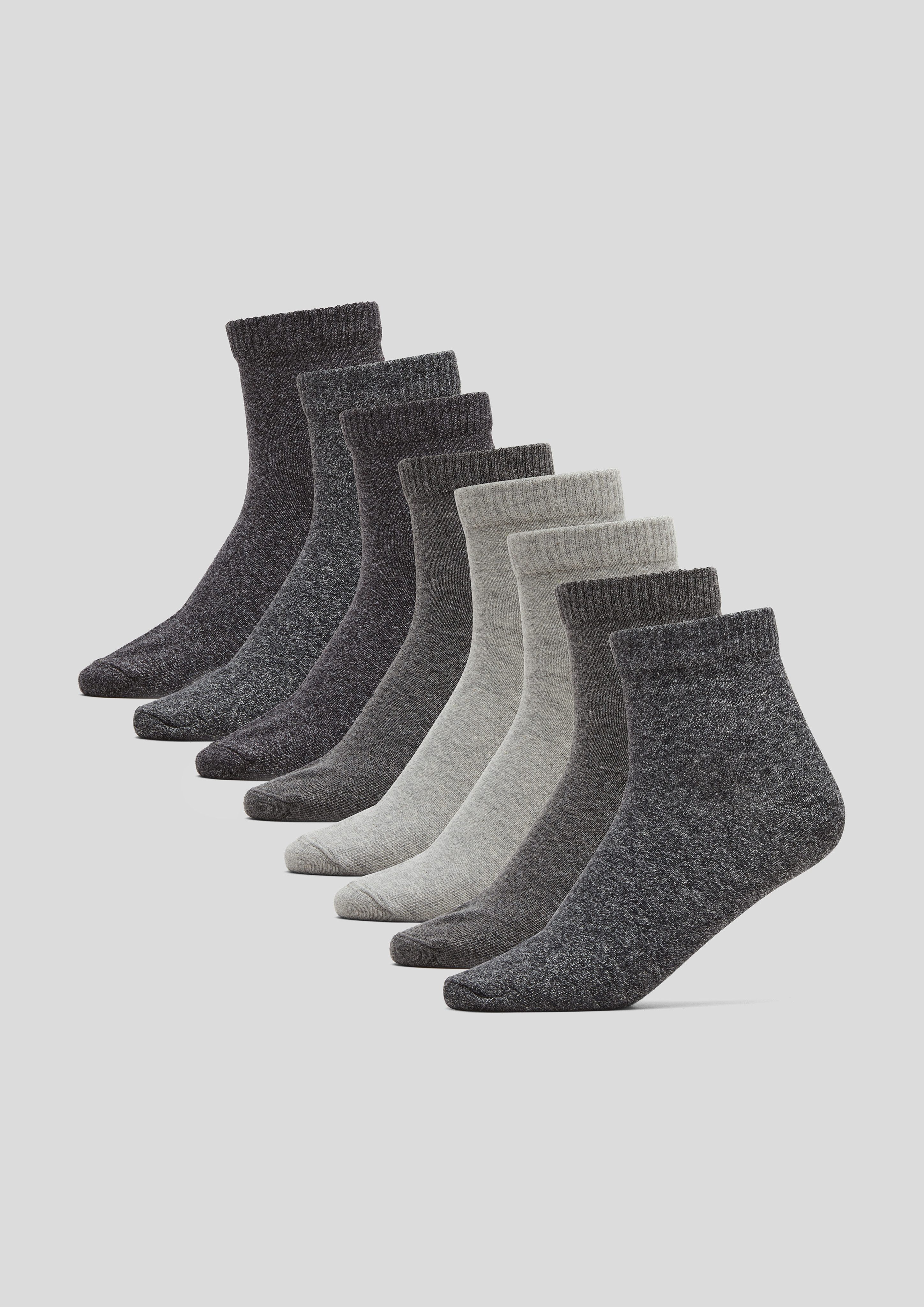 s.Oliver Kurzsocken essentials (8-Paar) mit pflegeleichtem Materialmix günstig online kaufen