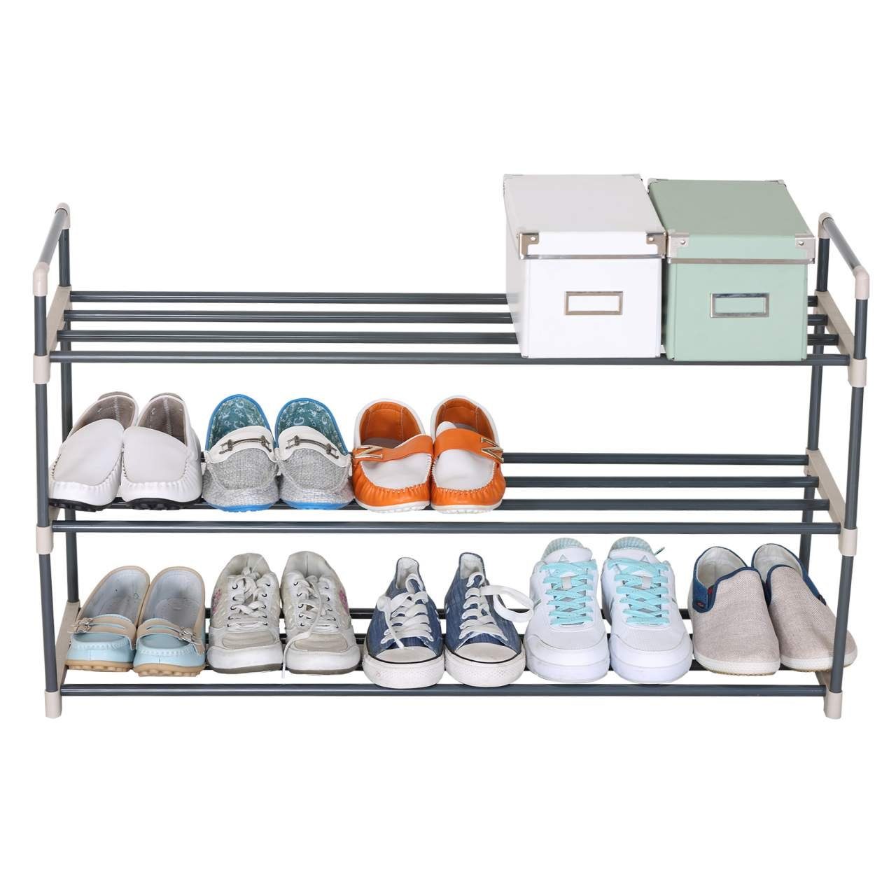 Woltu Schuhregal, 1-tlg., Schuhregal Schuhständer 3 günstig online kaufen