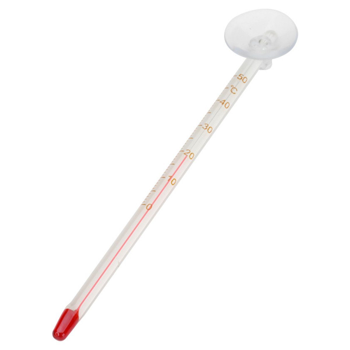 Europet-Bernina Aquarienthermometer Glasthermometer mit Sauger Slim von Europet-Bernina