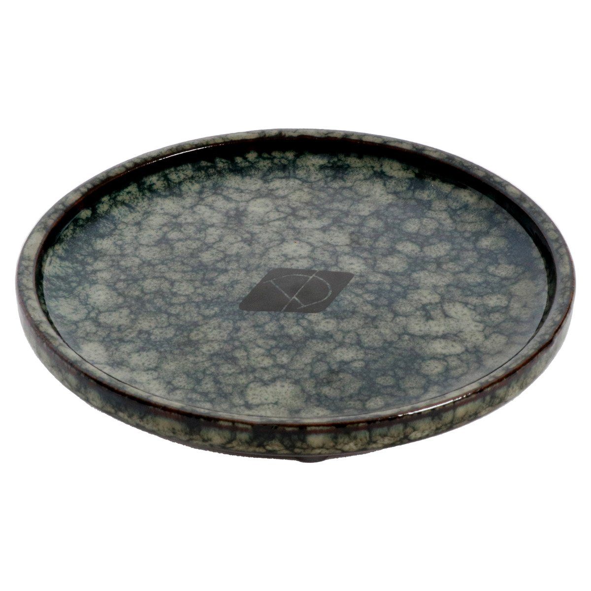 D&D Futternapf Katzennapf Jasper grün-marmoriert