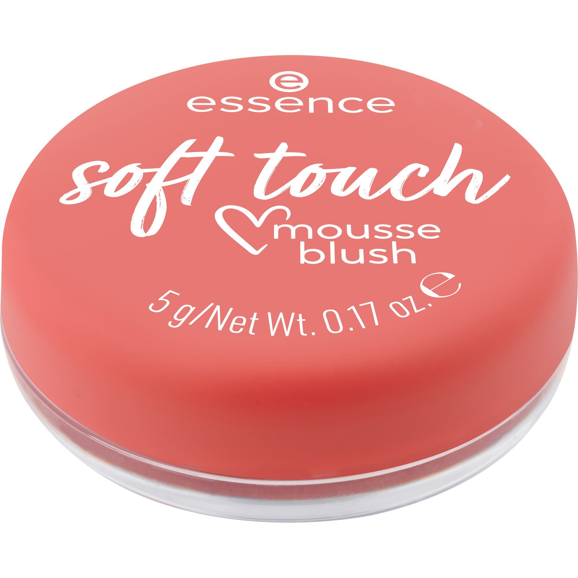 Essence Rouge soft touch mousse blush, 3-tlg., Ebenmäßiger und matter Look, zartes Puder-Finish, variable Deckkraft.
