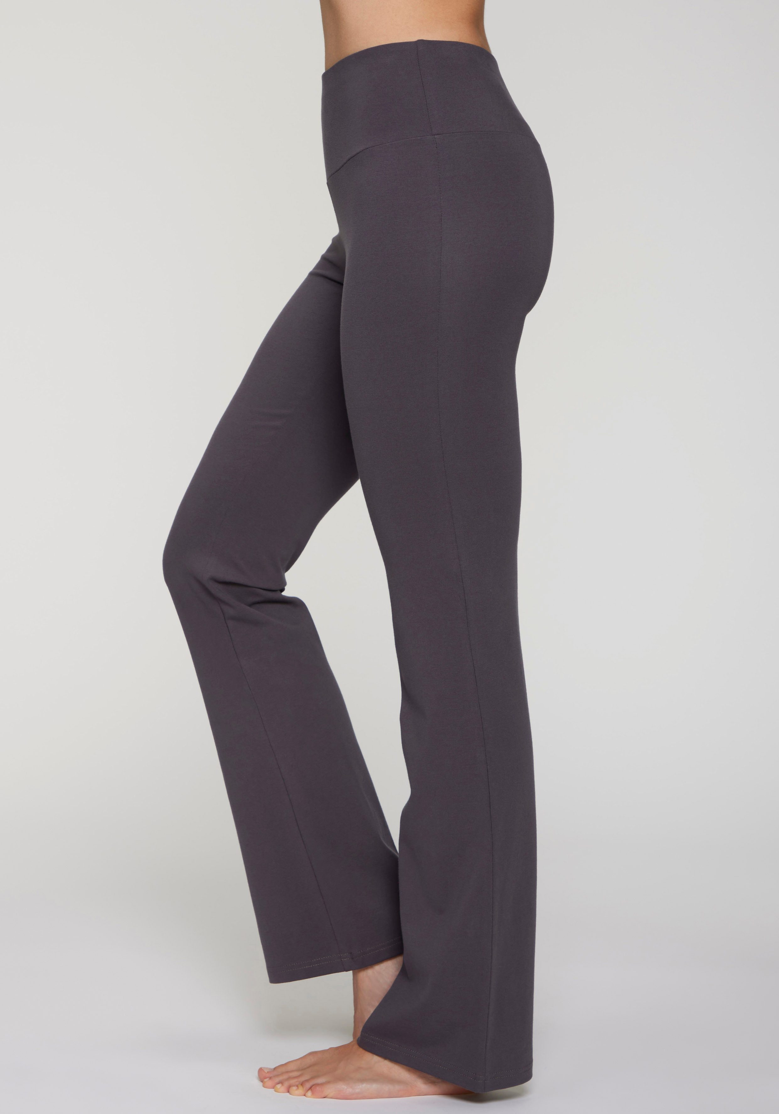 LASCANA ACTIVE Jazzpants mit breitem Bündchen
