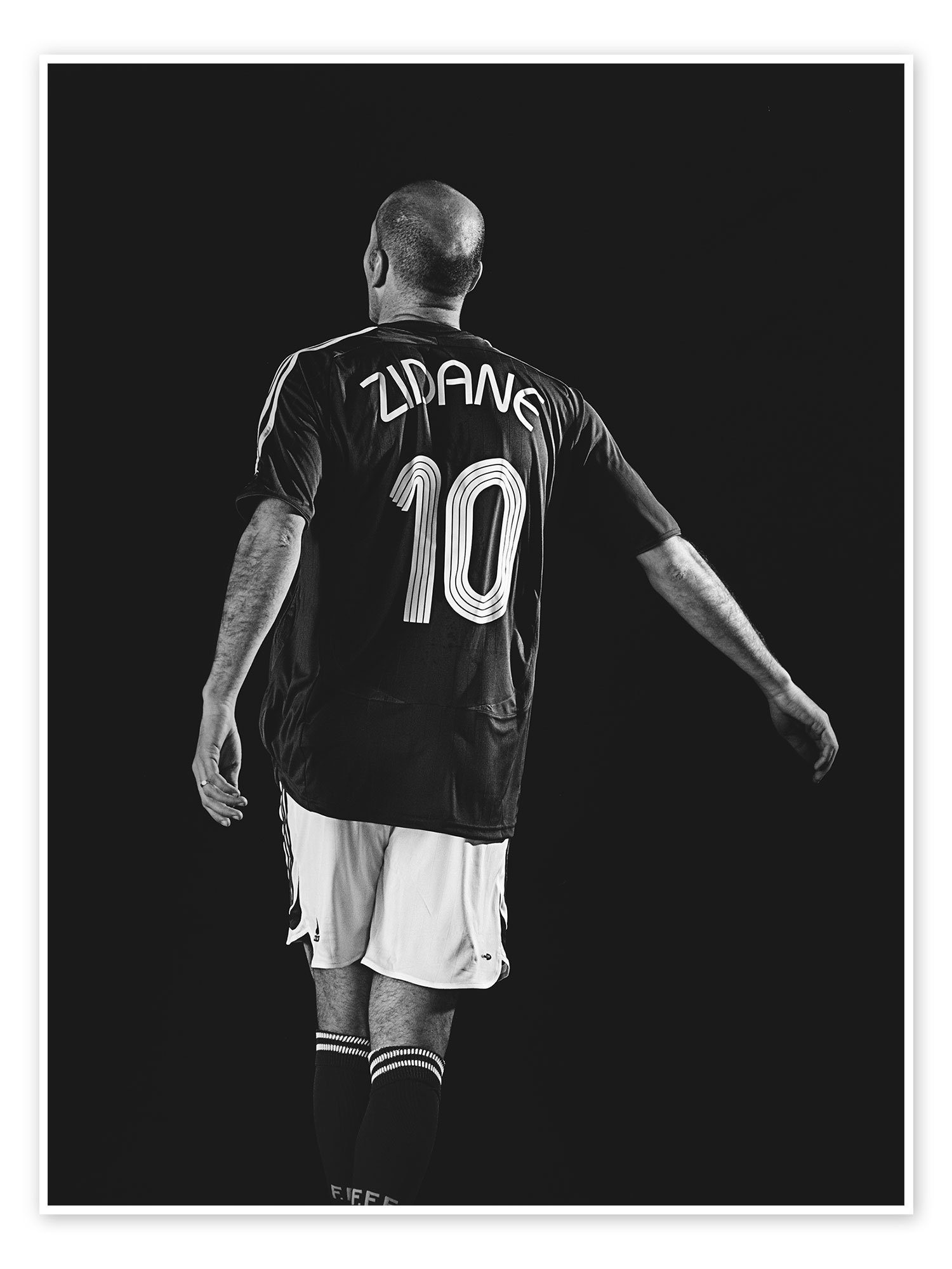 Posterlounge Poster Bridgeman Images, Zinedine Zidane, günstig online kaufen