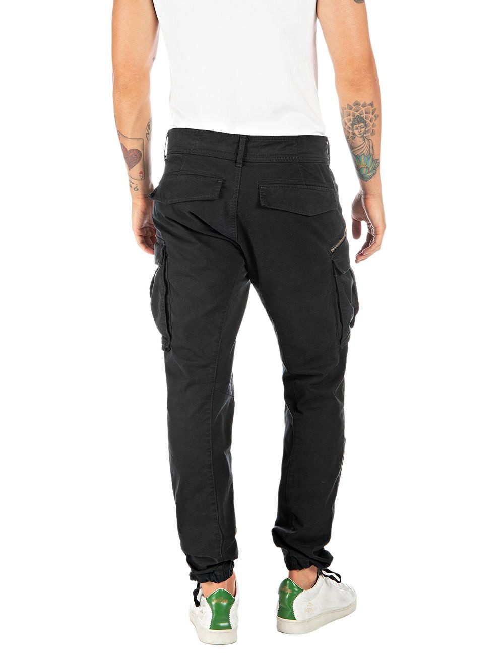 Replay Cargohose COMFORT COTTON TWILL mit Stretch