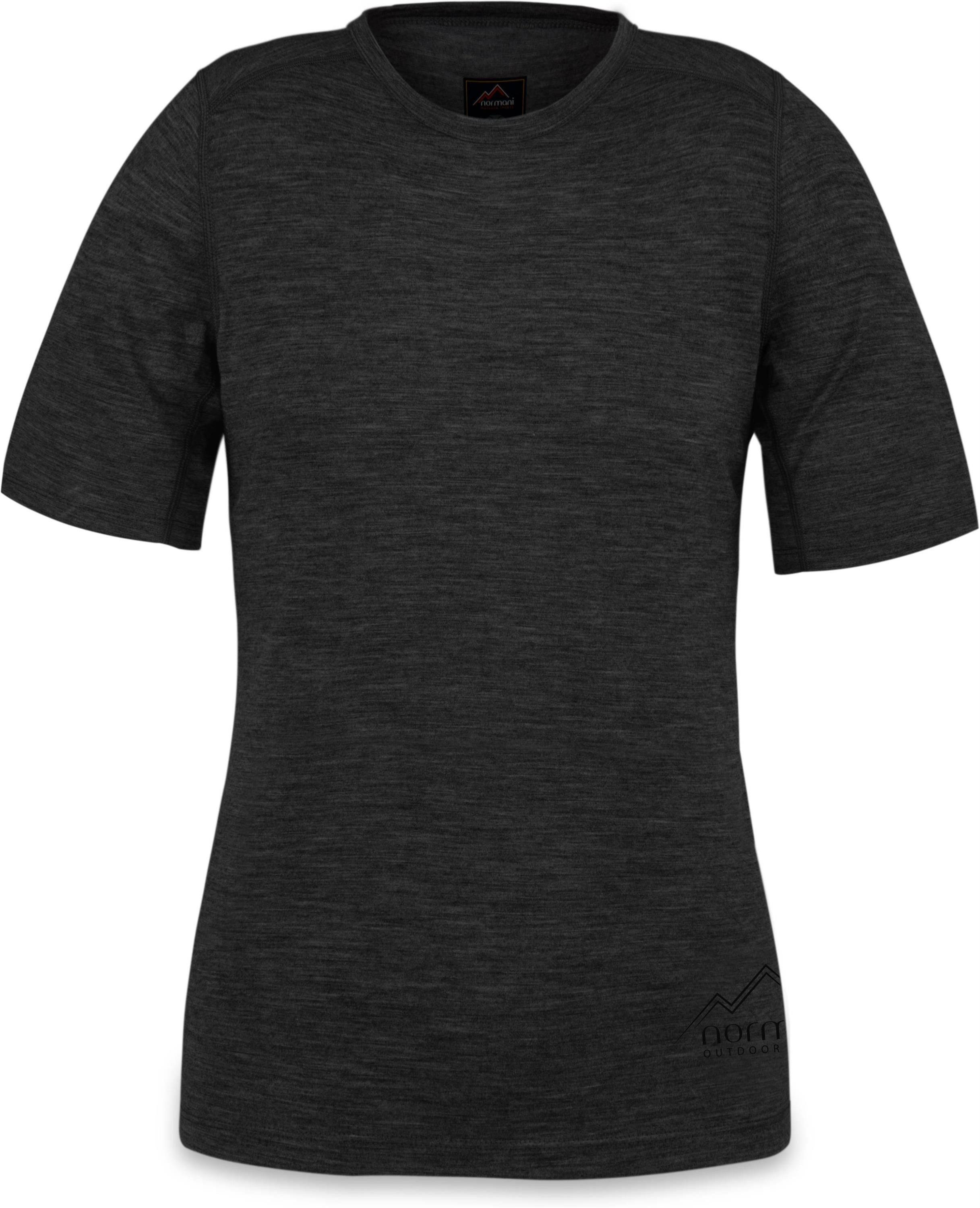 normani Thermounterhemd Damen Merino T-Shirt Cairns Kurzarm Merinounterhemd Funktionsshirt aus Merinowolle