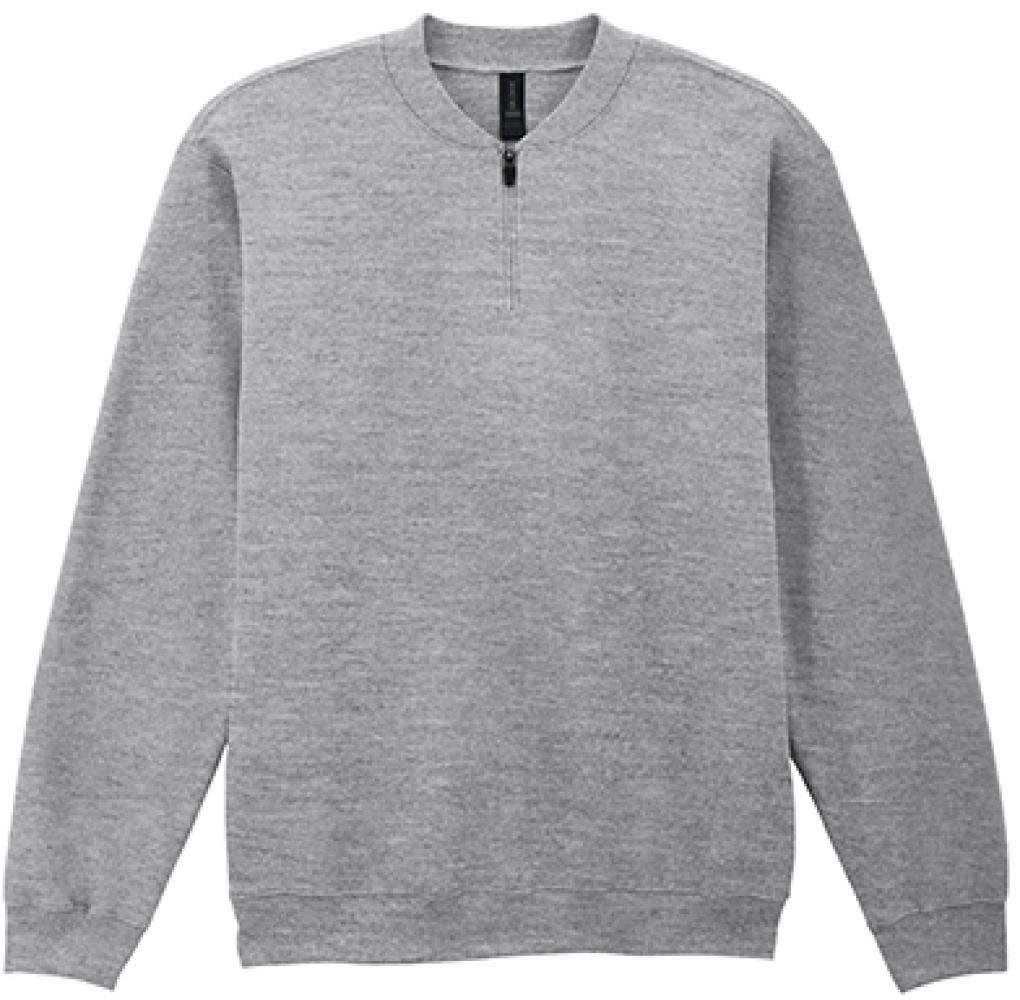 Gildan Sweatshirt Softstyle® Midweight Adult Fleece 1/4 Zip Sweatshirt Damen