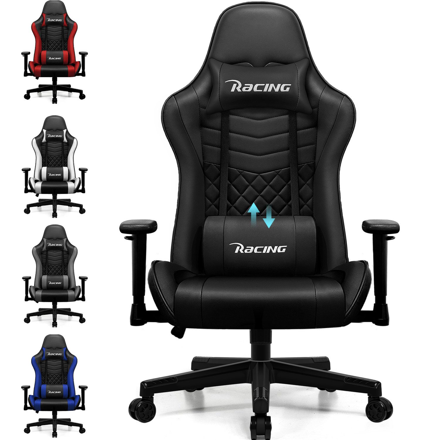 Hiazurm Gaming-Stuhl Gaming Stuhl, Bürostuhl Ergonomisch, günstig online kaufen
