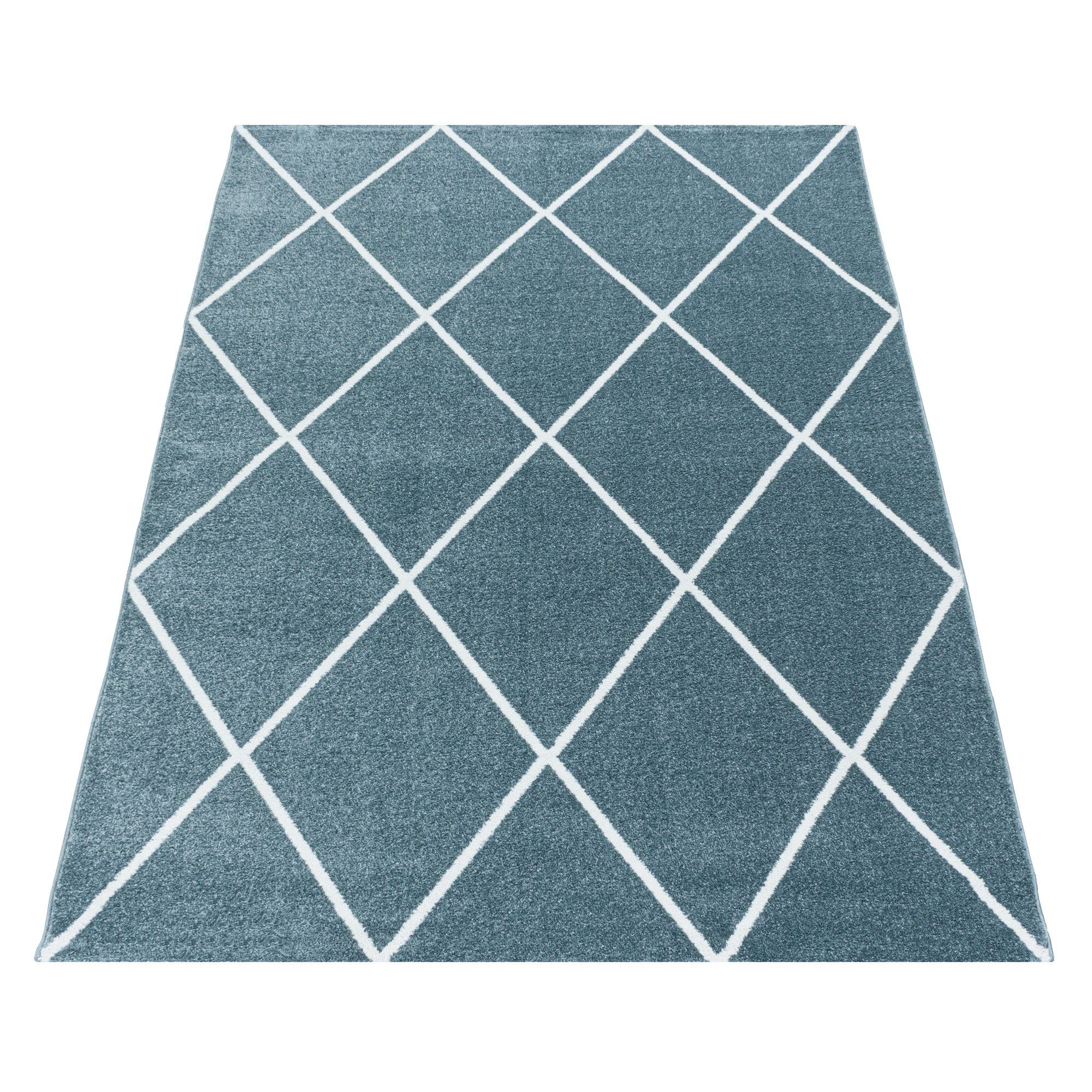 SIMPEX24 Teppich Geometrisch Design, Läufer, Höhe: günstig online kaufen