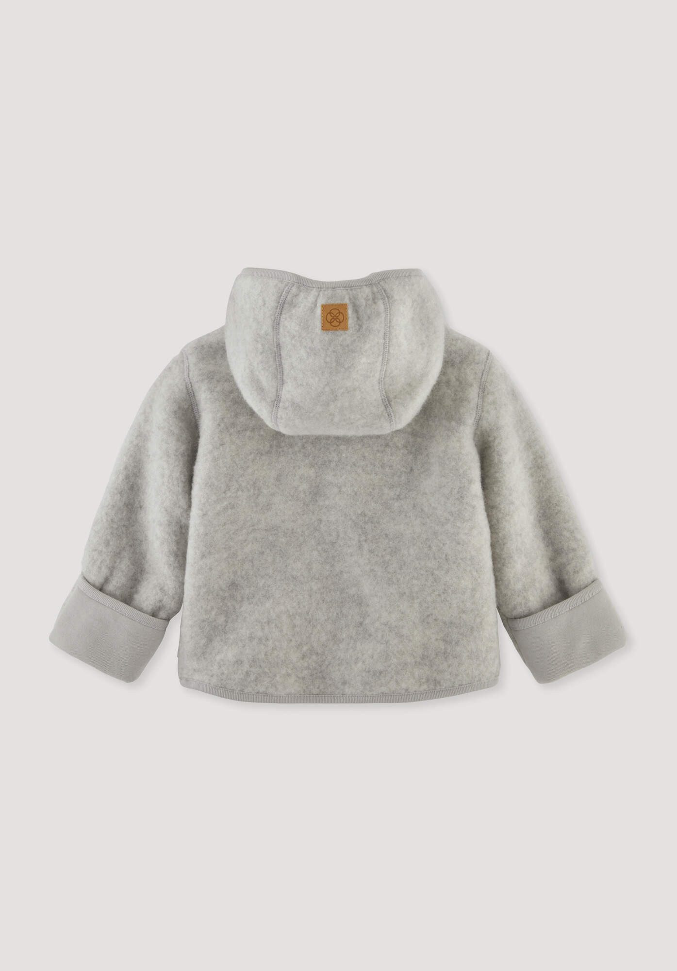 Hessnatur Fleecejacke Wollfleece aus reiner Bio-Merinowolle (1-St)