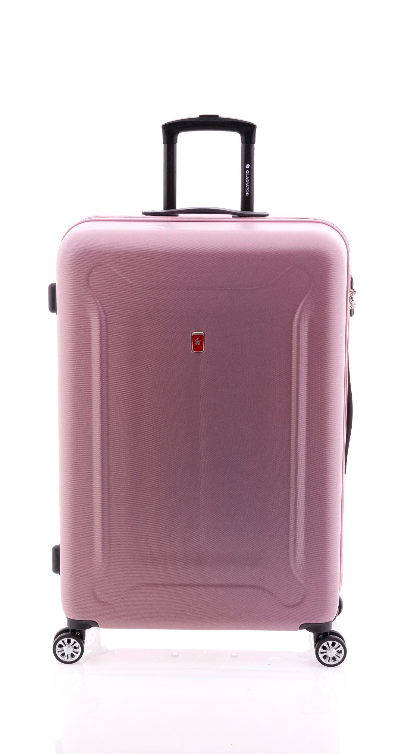 rosa 4 TSA-Schloss, Farben cm, - Koffer Hartschalen-Trolley XL div. 78 GLADIATOR Doppel-Rollen,