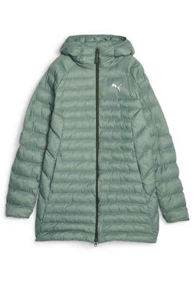 PUMA Steppjacke Jacke PackLITE Primaloft Long Hooded Jacket mit (1-St)