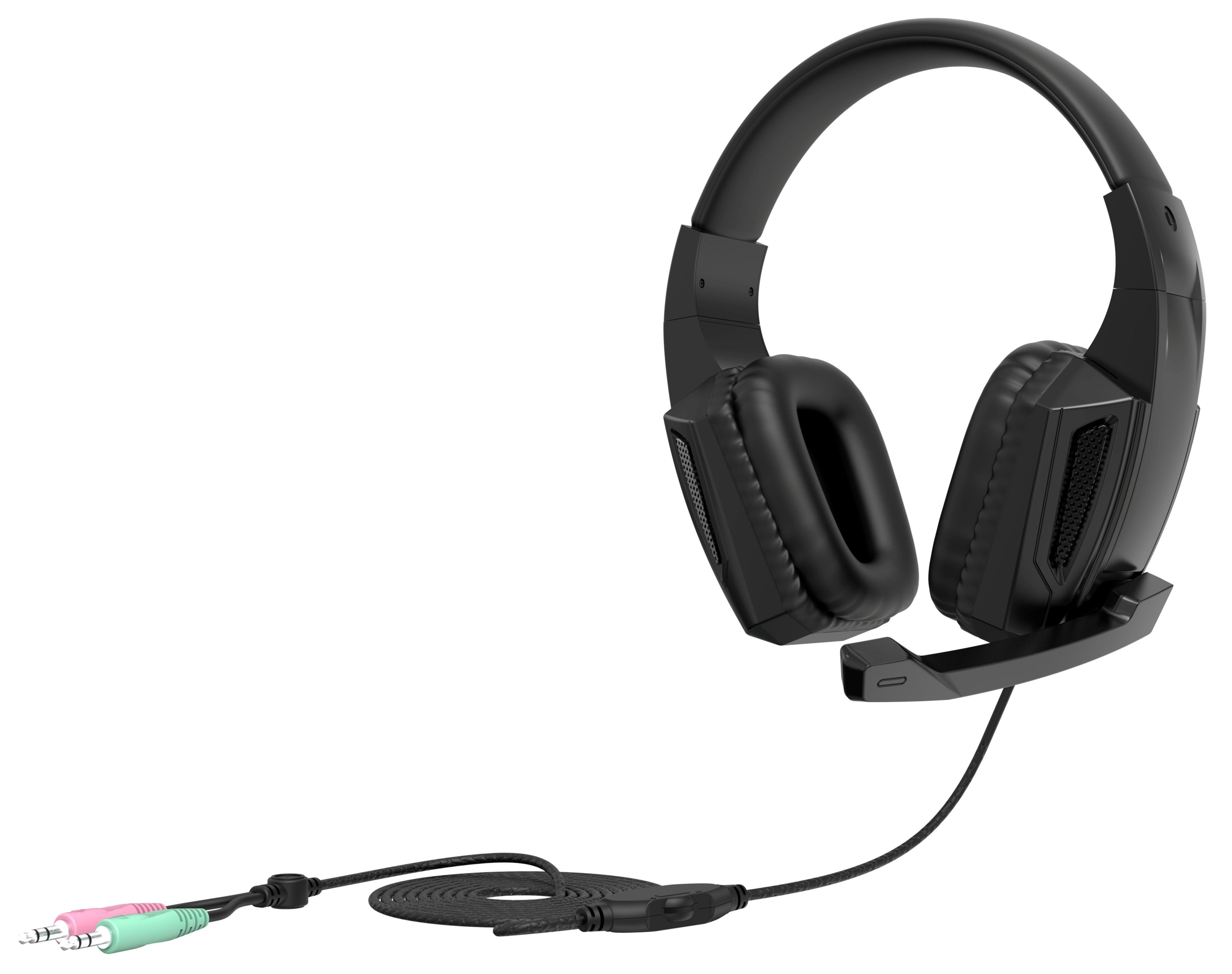 XO Virtual 3D Ohrhörer Musik Stereo mit Mikrofon Surround Sound schwarz Gaming-Headset