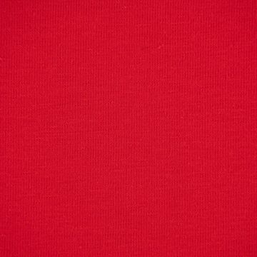 SCHÖNER LEBEN. Stoff Baumwolljersey Organic Bio Jersey einfarbig rot 1,5m Breite, allergikergeeignet