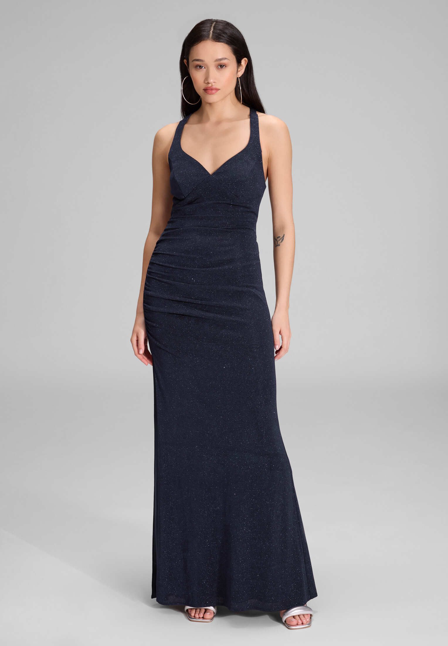 Hey Kyla Abendkleid - Bodycon-Kleid mit Schimmereffekt Figurbetonte Passform