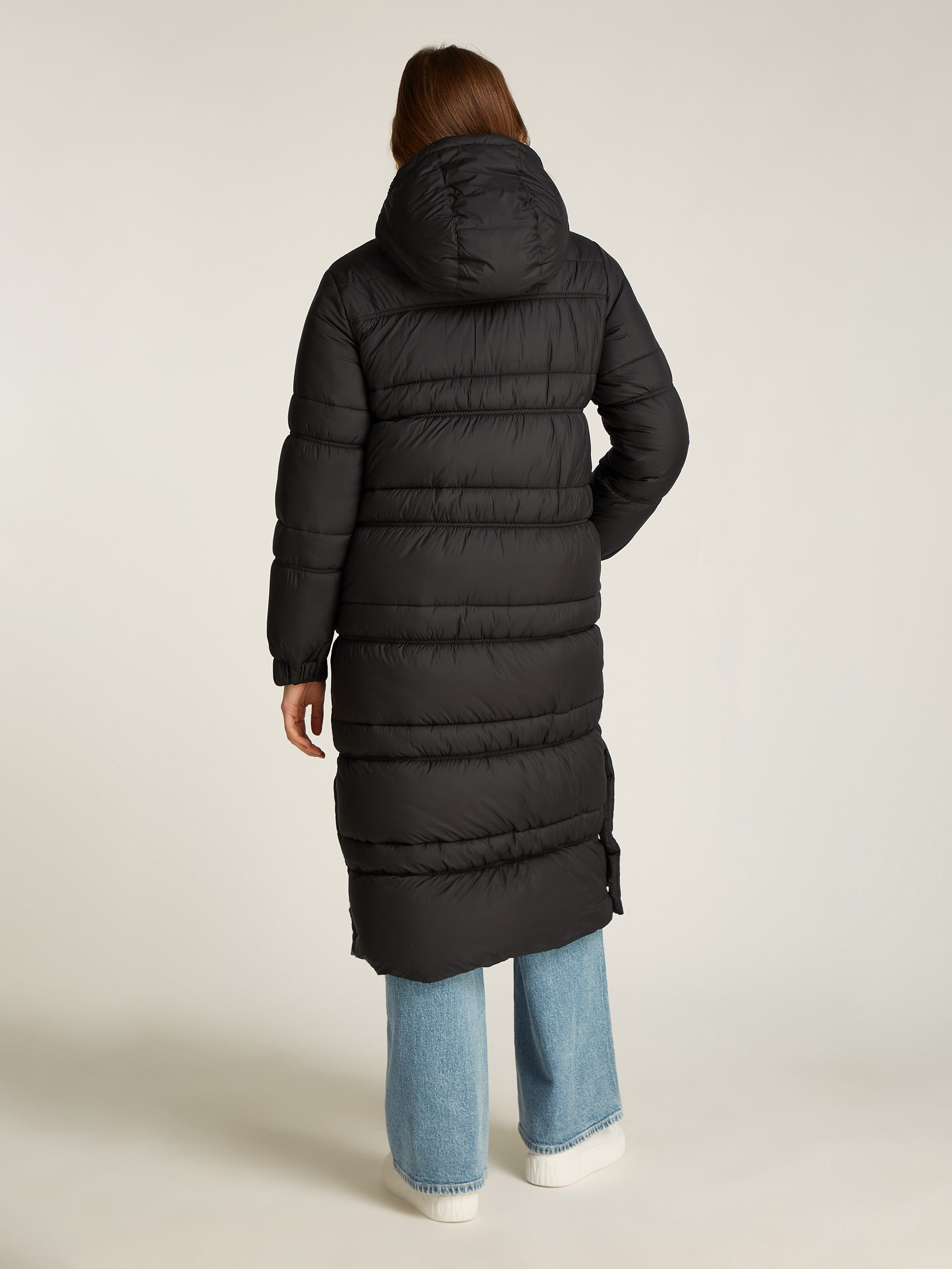 Tommy Jeans Langmantel mit Logoschriftzug günstig online kaufen