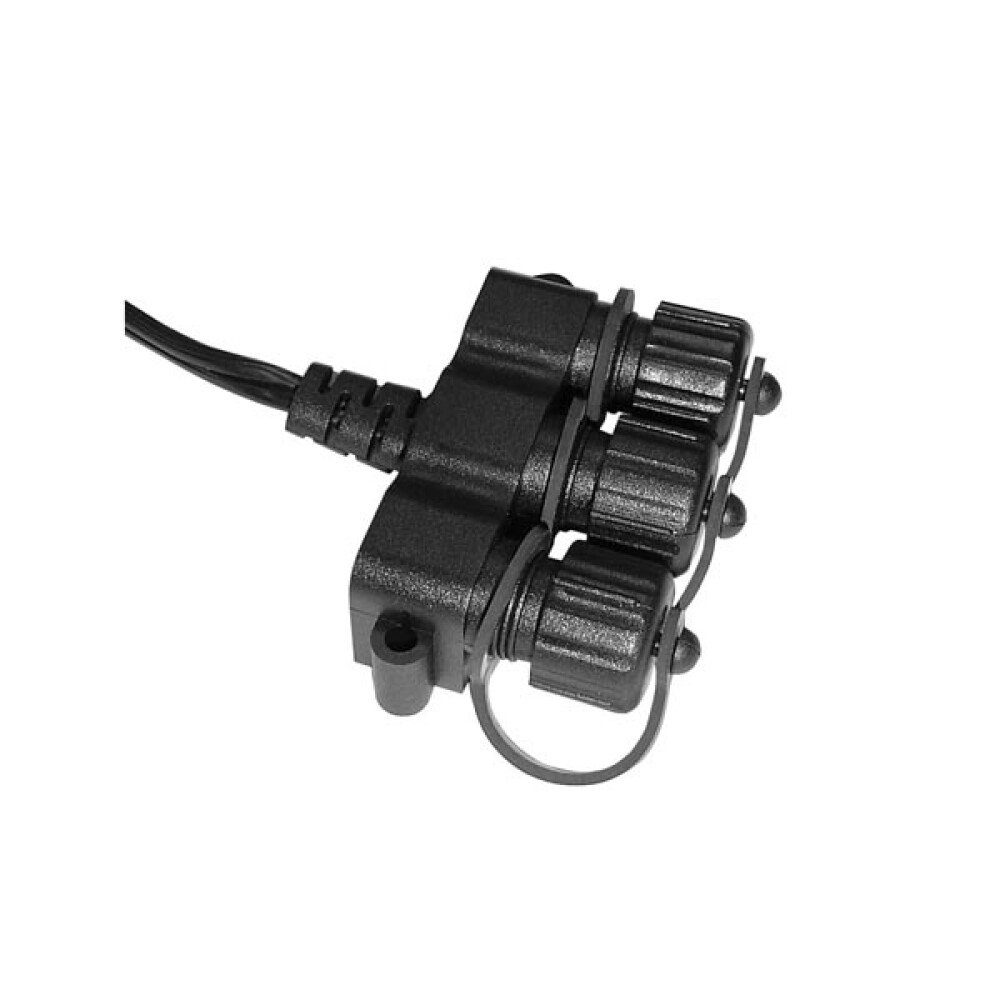 Garden Lights - SPT-2W - Kabelverteiler mit 3 Anschlüssen Lampenstativ