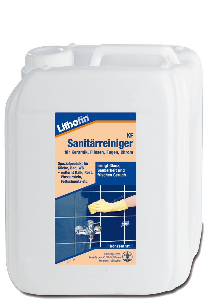 LITHOFIN KF Sanitärreiniger, 5 Ltr Naturstein-Reiniger