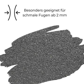 GarPet Fugensand Fugensand Basalt Einkehrsand 25 kg 0,02 - 2,2 mm Pflaster Fugen Sand