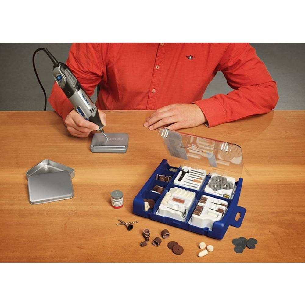 DREMEL Schleifstift Mehrzweck–Zubehörset 150tlg 2615S724JA