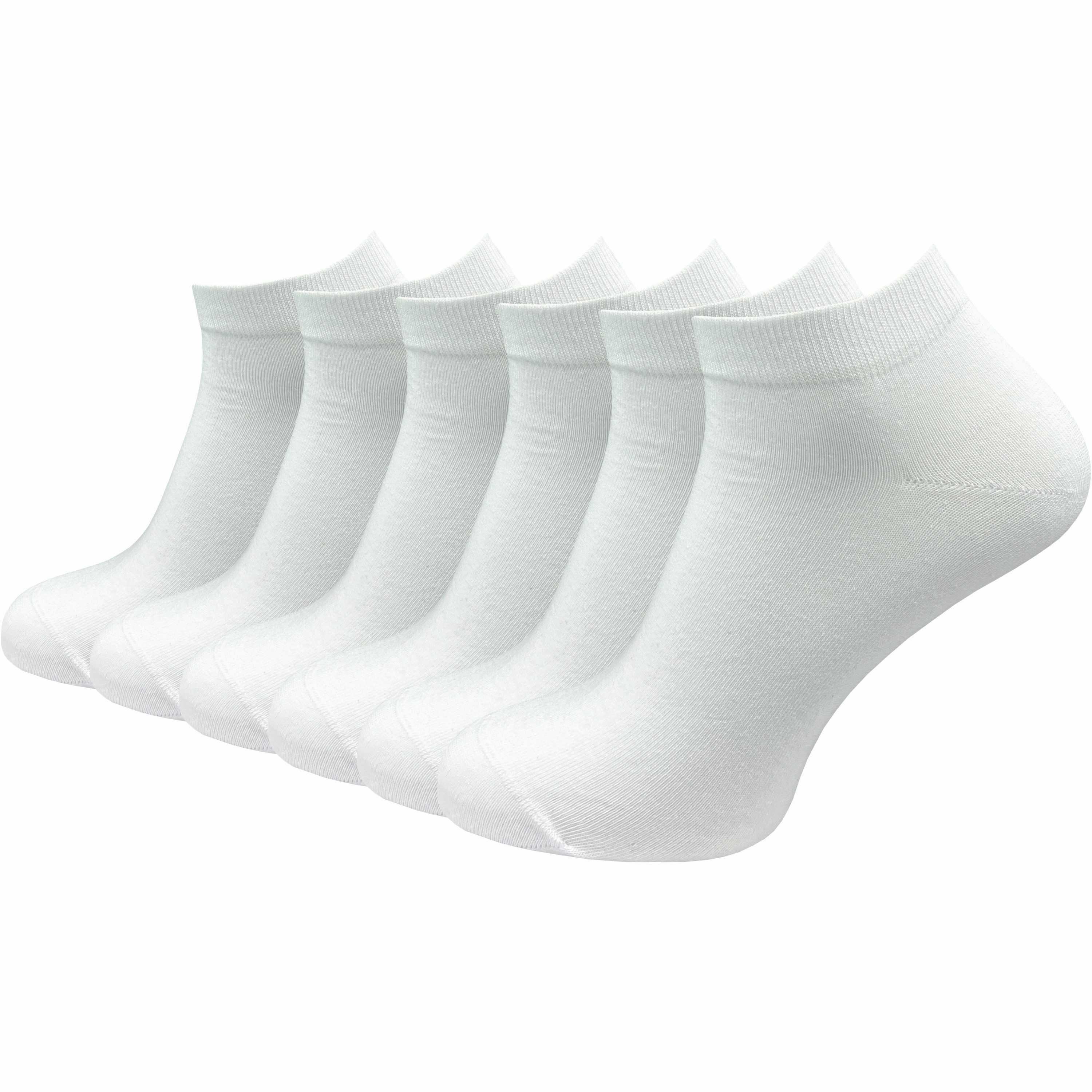 GAWILO Sneakersocken für Damen & Herren - bunte kurze Socken mit hohem Baumwollanteil (6 Paar) Extra feines Maschenbild - absolut blickdicht - Ringel Muster