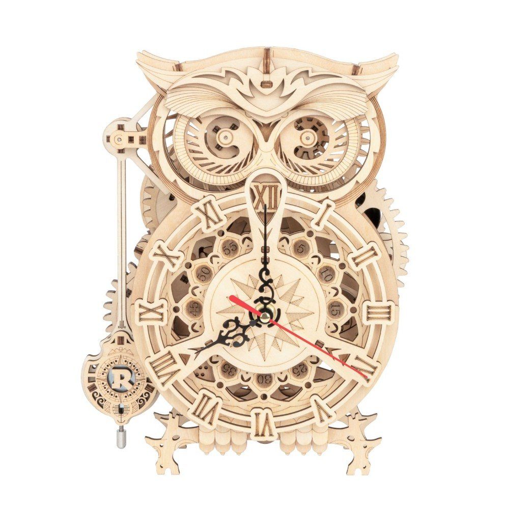 ROKR 3D-Puzzle Owl Clock, 161 Puzzleteile günstig online kaufen
