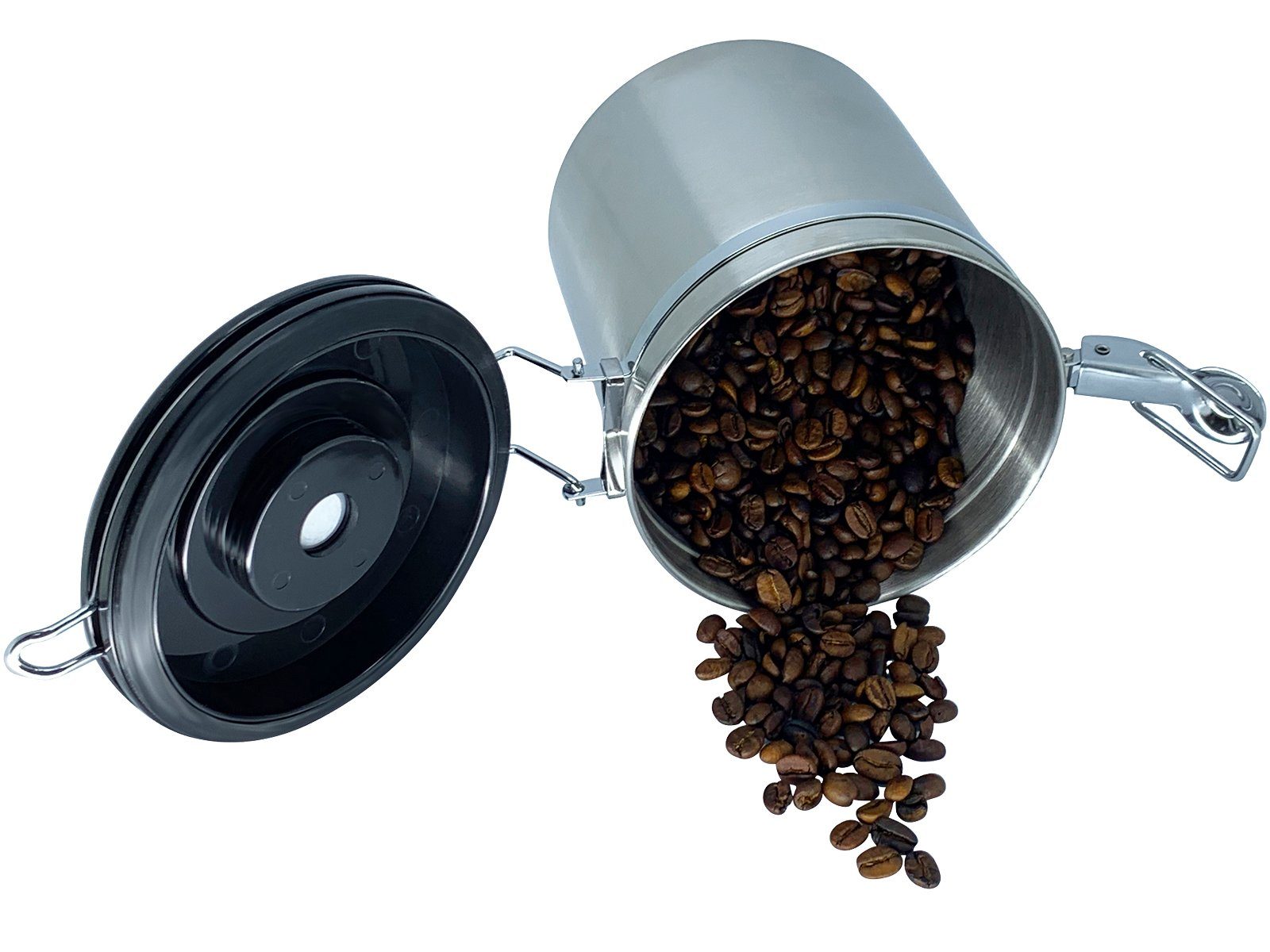 scarlet espresso Kaffeedose, scarlet espresso Kaffeedose Edelstahl luftdicht Kaffeebehälter