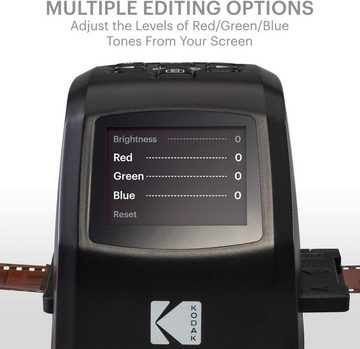 Kodak KODAK Mini digitaler Film- und Diascanner – konvertiert Filmnegative und Dias von 35 mm, 126, 110, Super-8 und 8 mm in JPEG-Bilder mit 22 Megapixeln – 3,5 Zoll-LCD-Anzeige inkl, RODFD20 Diascanner