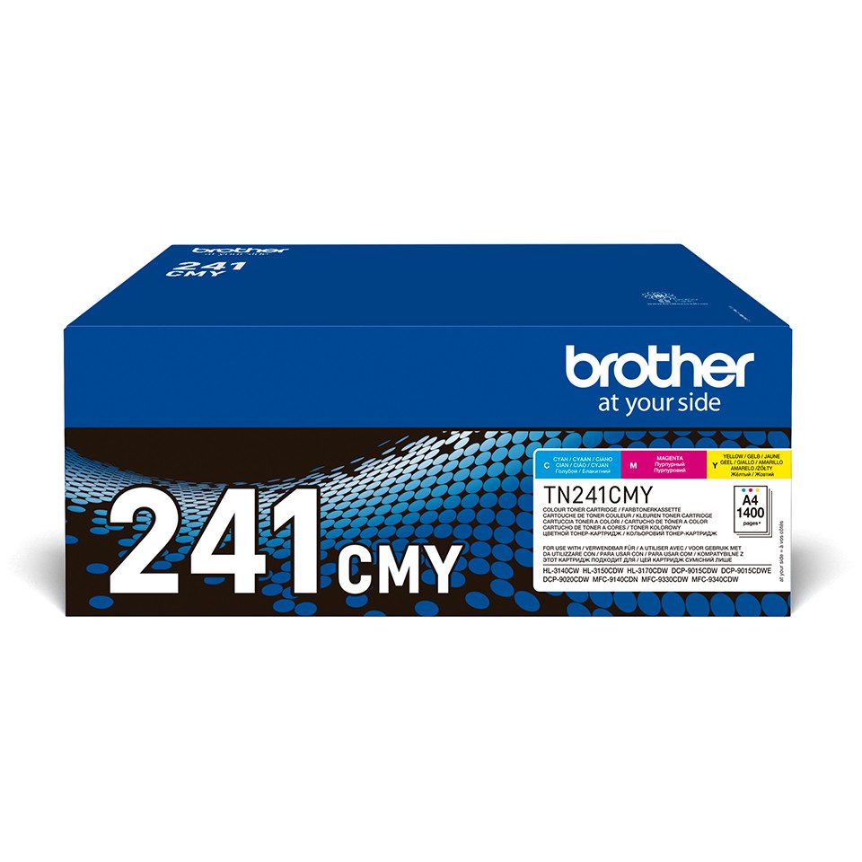 Brother Toner Multipack TN-241CMY (je 1x M/C/Y) Tintenpatrone