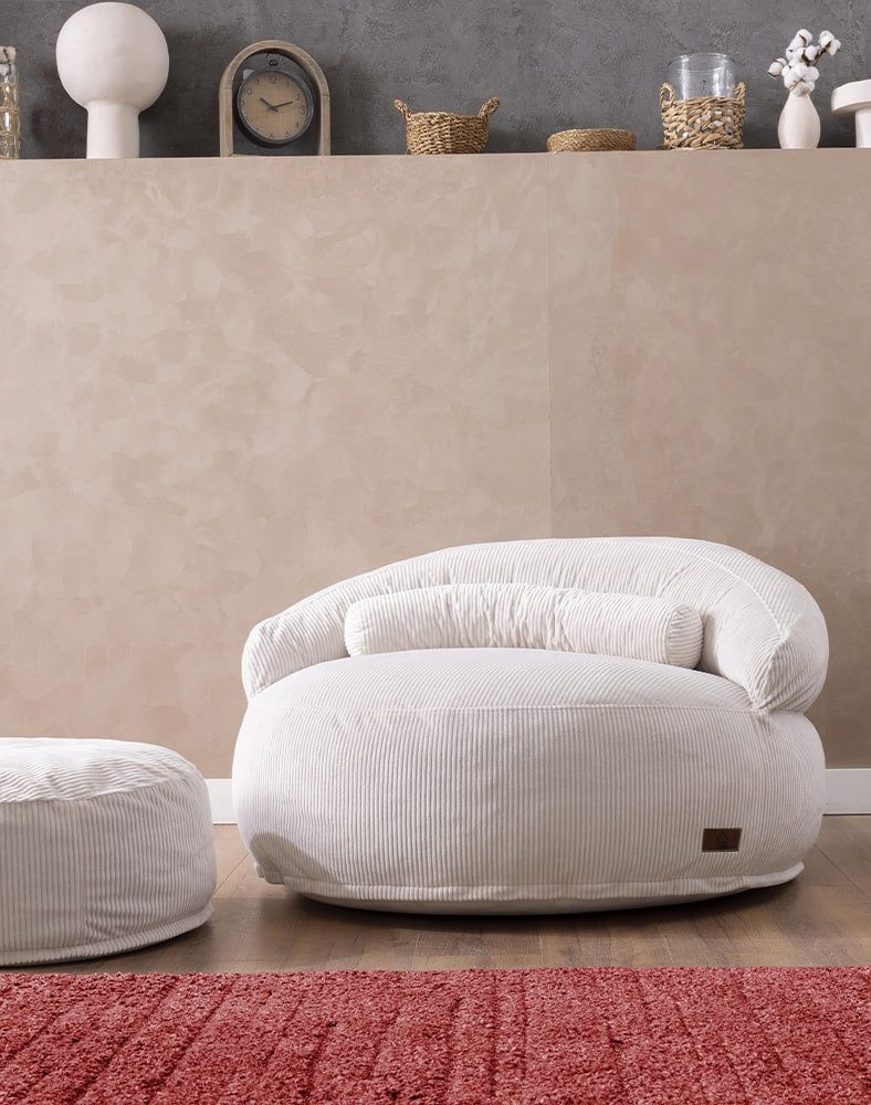 Wuuh Pouf Wuuh Felix Pouf, Soft-Pouf, Sitzhocker, Einzelsessel