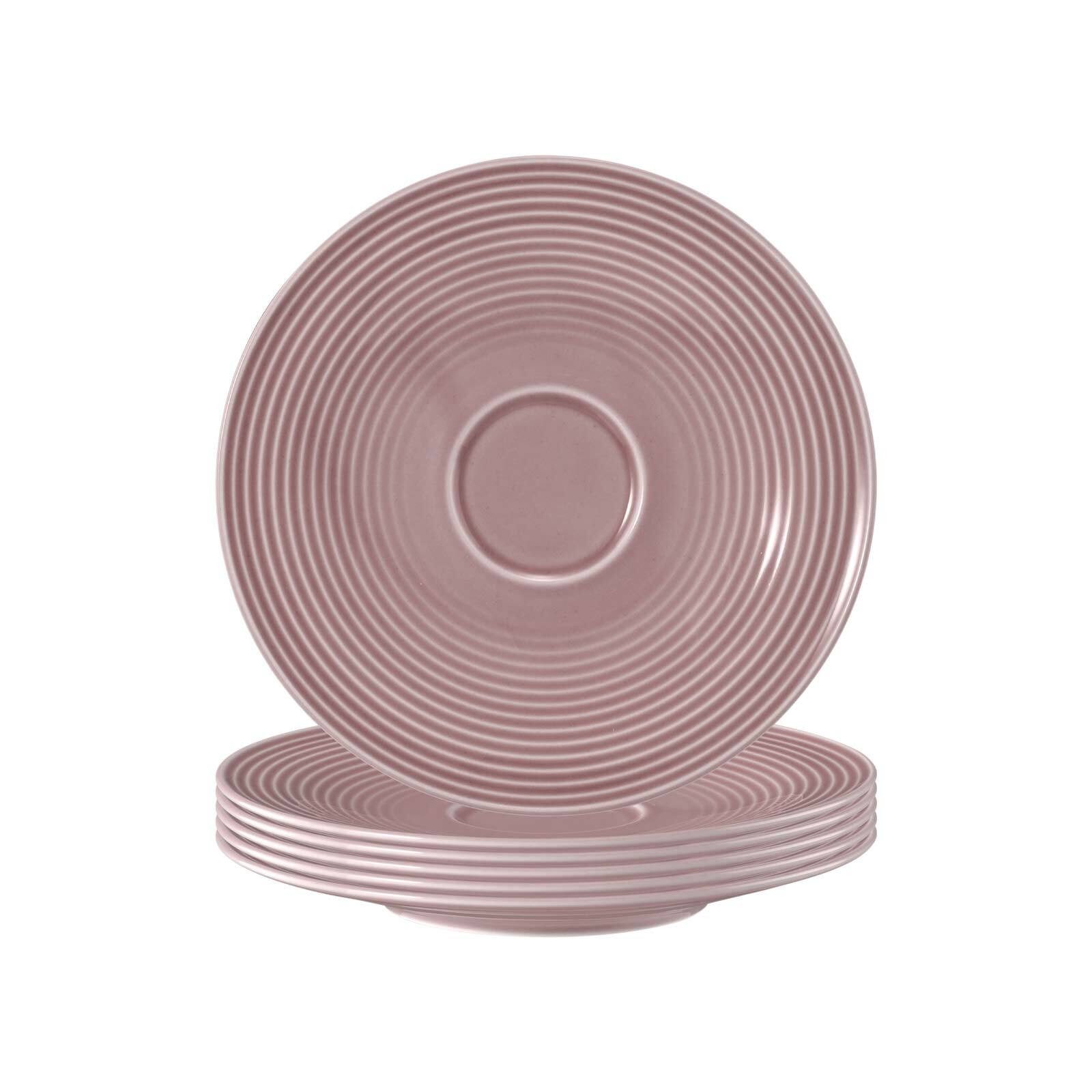 Seltmann Weiden Untertasse Beat Color Glaze Untertassen ø 16,7 cm 6er Set, (6 St)