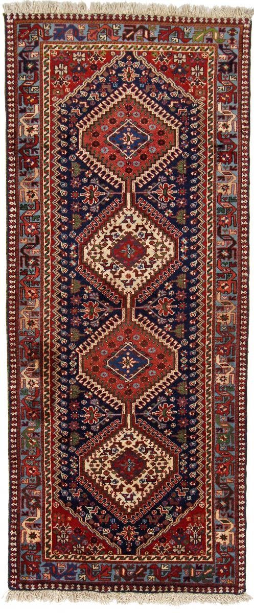 Orientteppich Yalameh Orientteppich Trading, Perserteppich, Aliabad 80x192 rechteckig, Handgeknüpfter / Höhe: Nain 12 mm