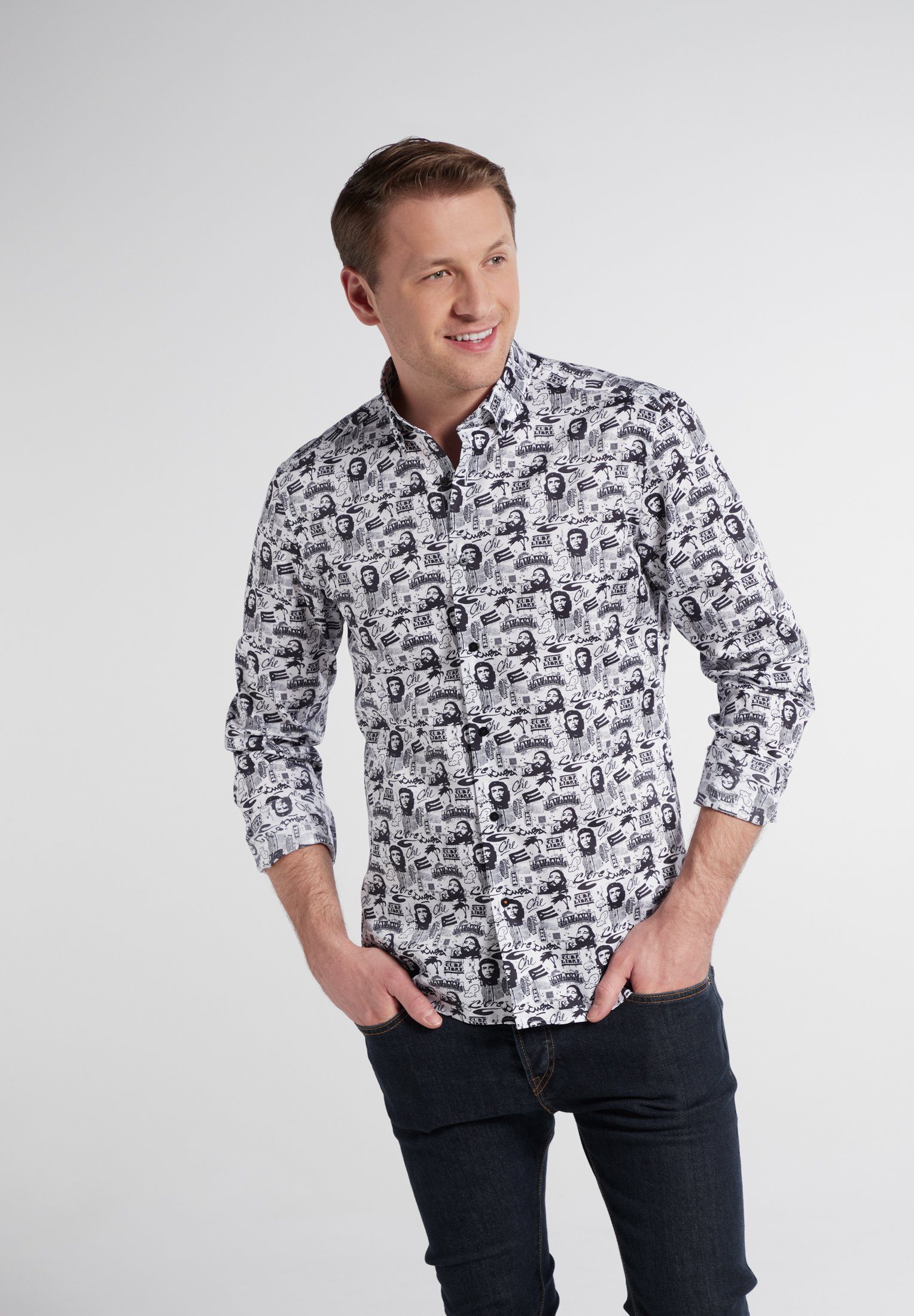 Langarmhemd SLIM FIT