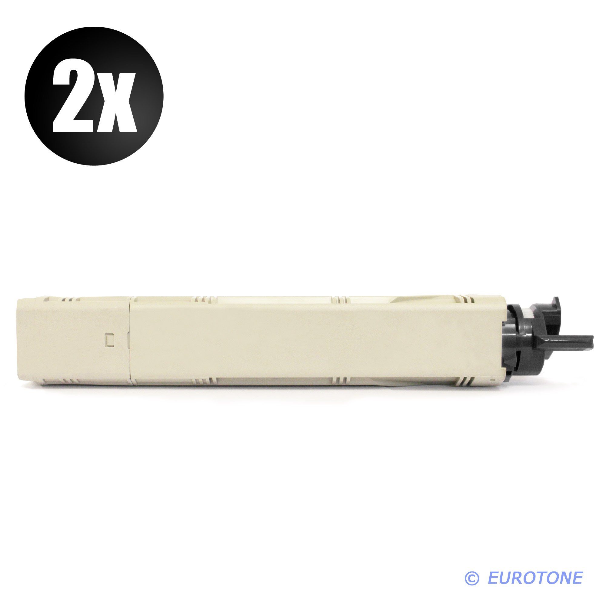 Eurotone Tonerkartusche 5er Set Kompatible Toner XXL für Oki Data C3300 C3300N C3400 C3400N…, (Einzelpack, 1-St), Kompatibel, sofort einsatzbereit