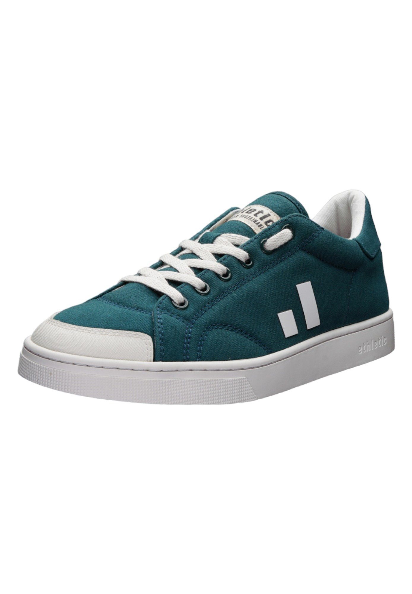 ETHLETIC Active Lo Cut Sneaker Fairtrade Produkt Fir Tree Green - Just White