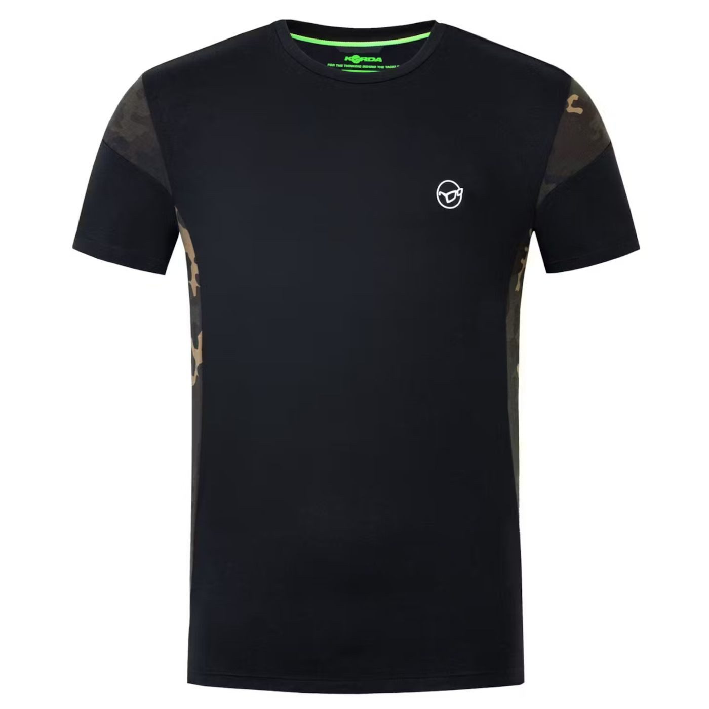 Korda T-Shirt Korda Cut Tee Black - T-Shirt Angelshirt