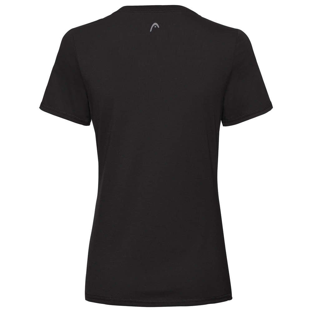 Head Tennisshirt Club Lisa (Polyester/Baumwolle) schwarz Damen günstig online kaufen