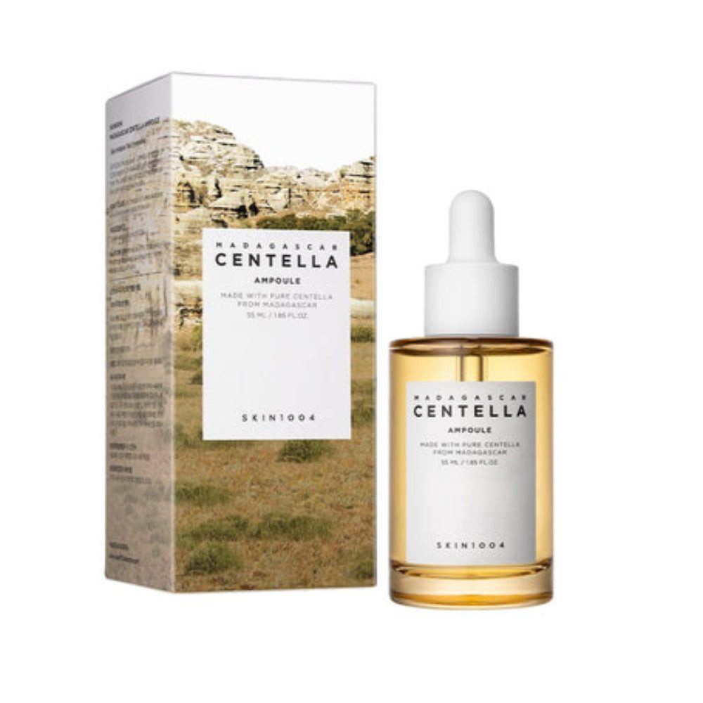 SKIN1004 Gesichtsserum SKIN1004, Madagascar Centella Ampoule – 55 ml, 100 % Centella-Asiatica-Extrakt aus Madagaskar