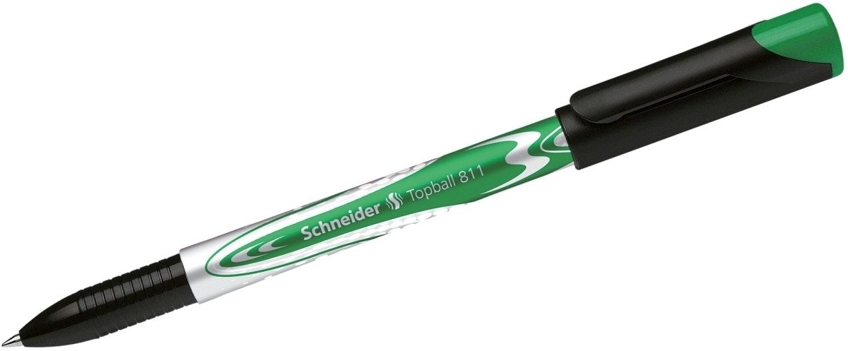 SCHNEIDER Tintenfeinschreiber Tintenkugelschreiber Topball grün