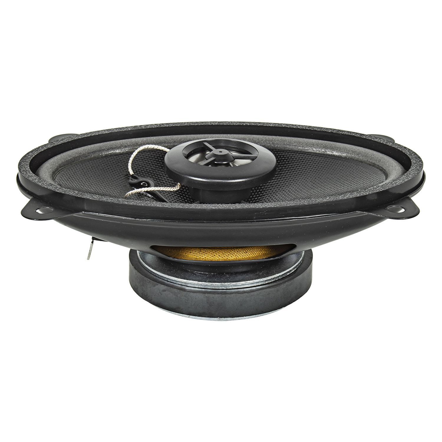 tomzz Audio 4x6 Zoll DIN Lautsprecher 95x155mm 2-Wege Koax System 1 Stück bulk Auto-Lautsprecher