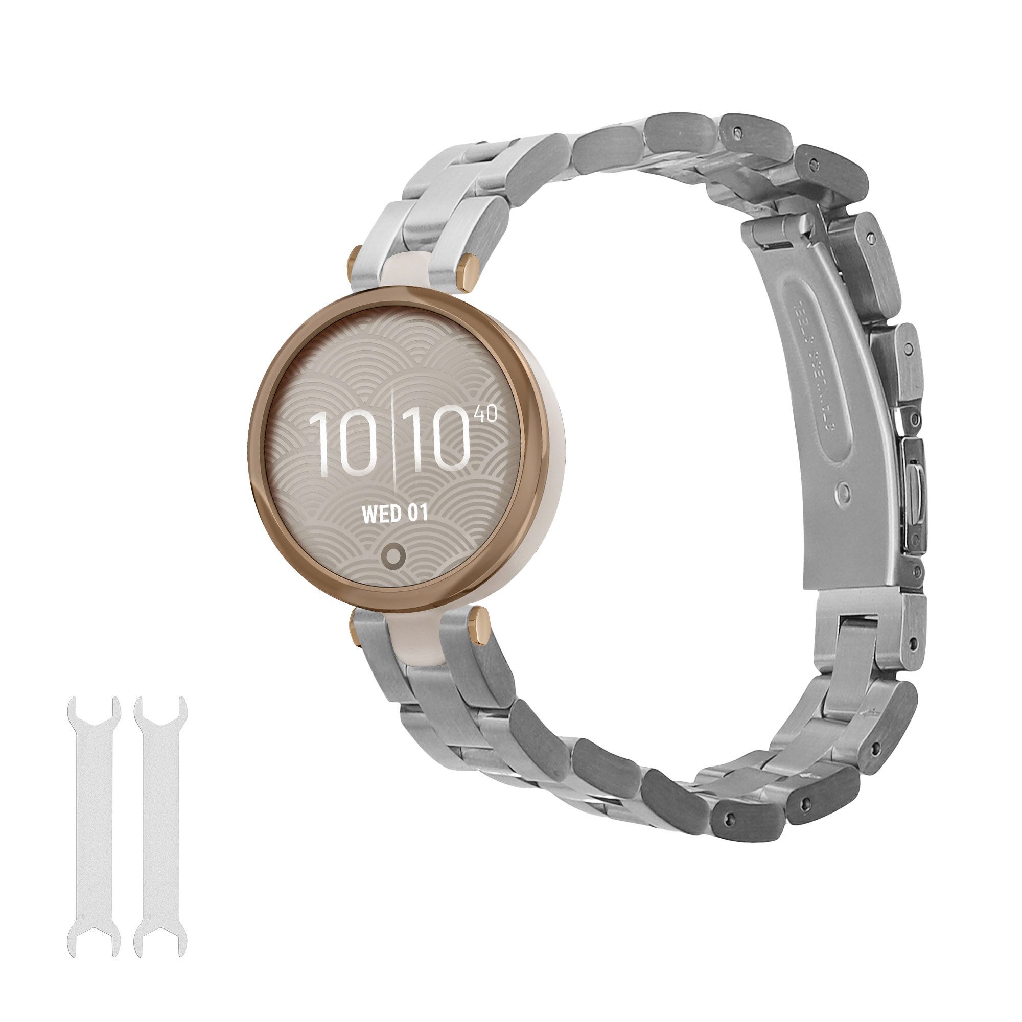 Edelstahl Uhrenarmband für Garmin Lily Sport Smartwatch